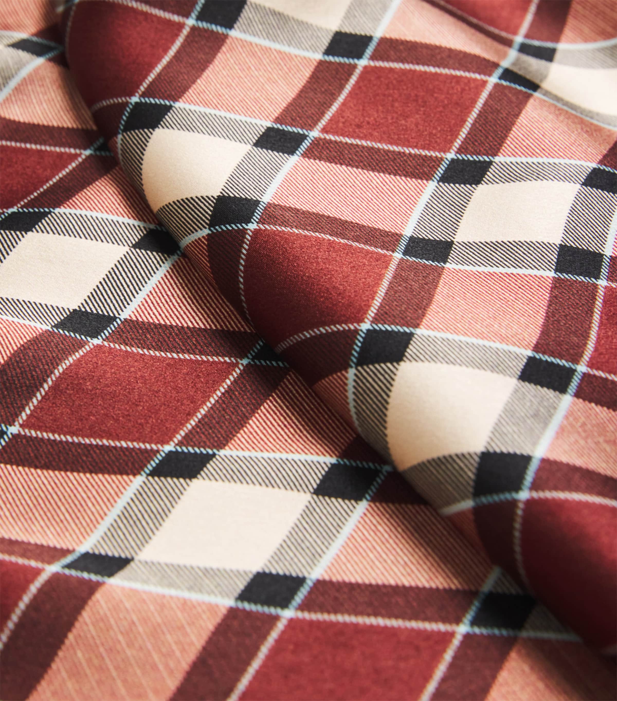 Silk Alamere Mini Dress NORFOLK PLAID Image 5