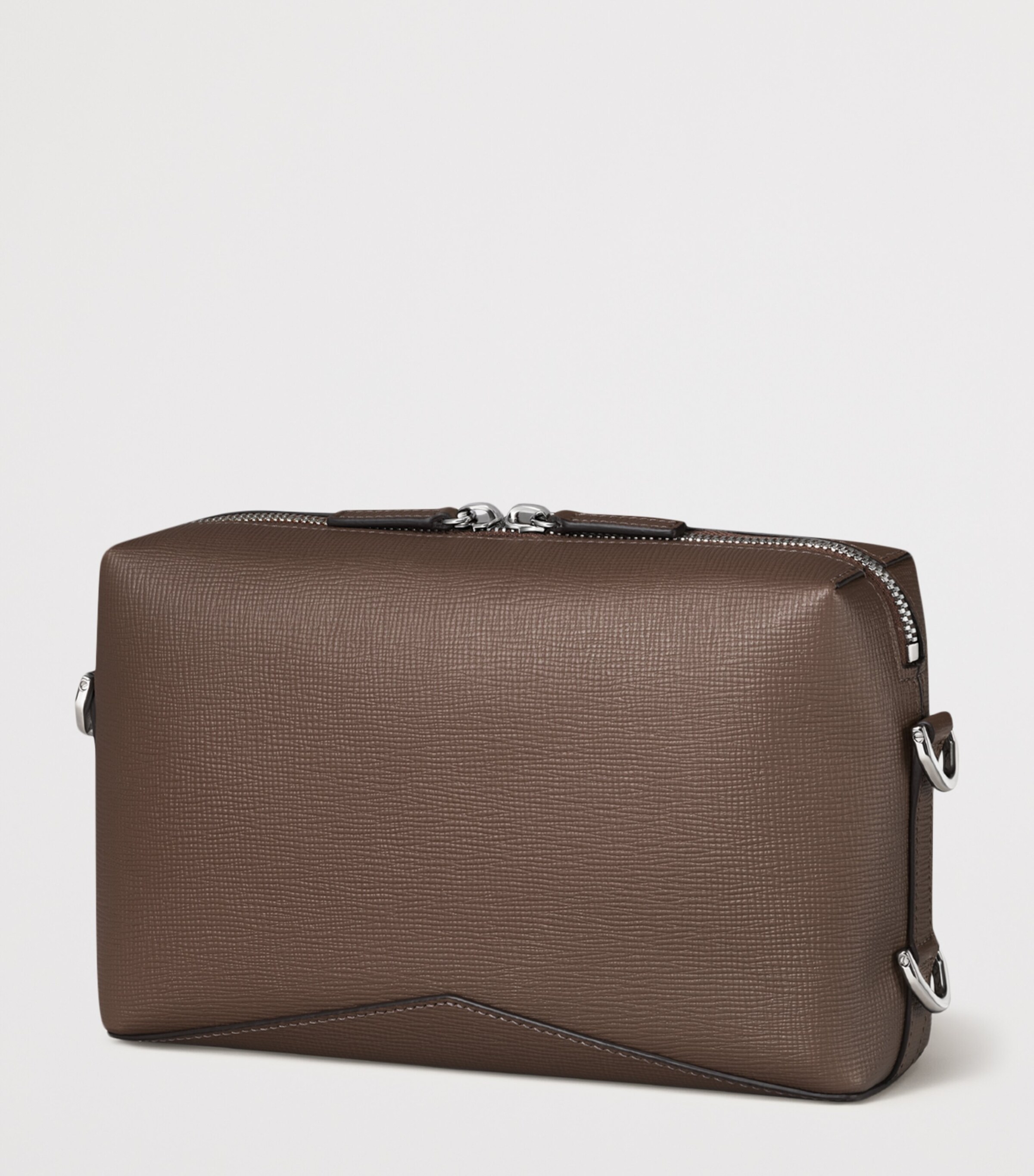 Calfskin Losange Cross-Body Bag PEPPER GREY Image 3