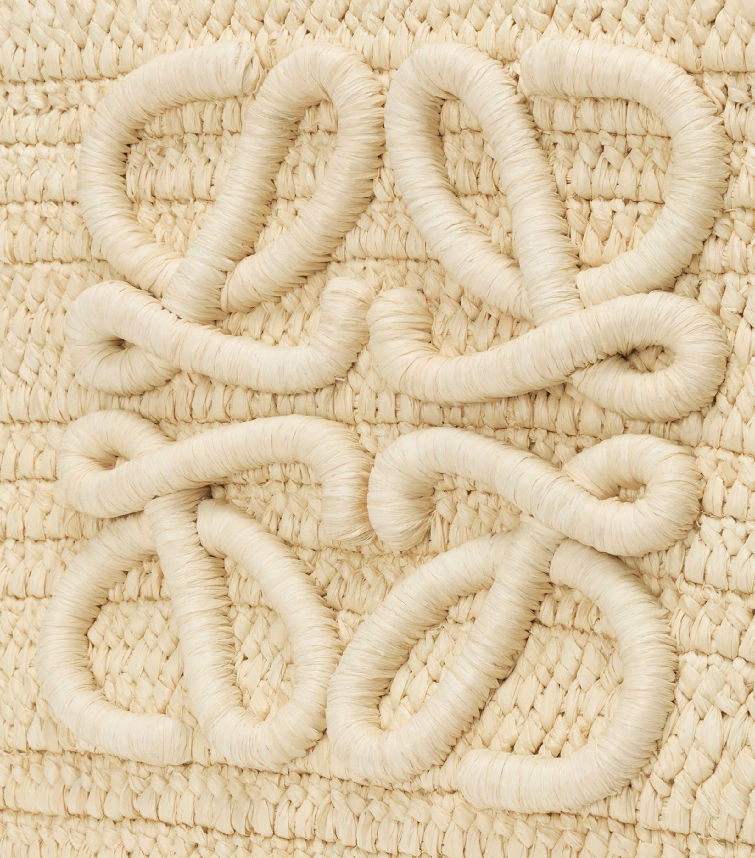 LOEWE x Paula’s Ibiza Medium Eclipse Basket Bag Natural/tan Image 7