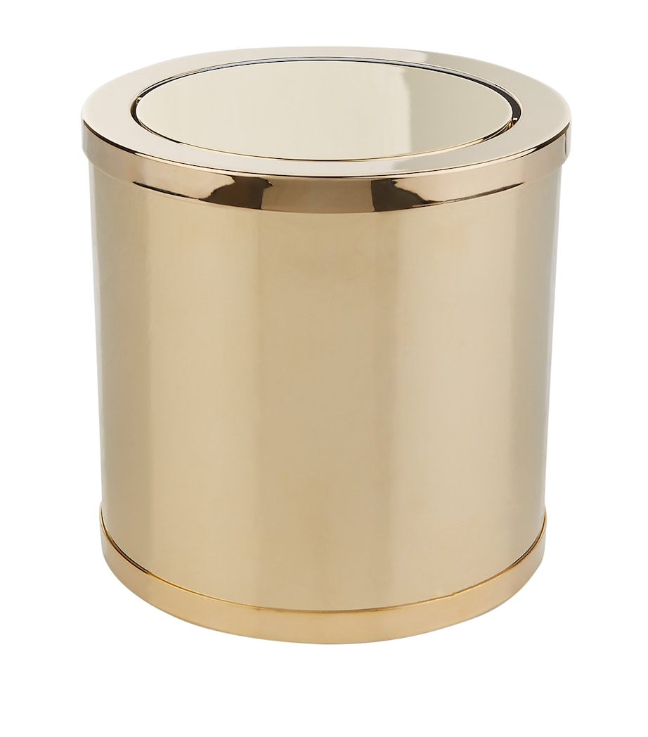 Mini Cylinder Bathroom Bin NO COLOUR Image 1