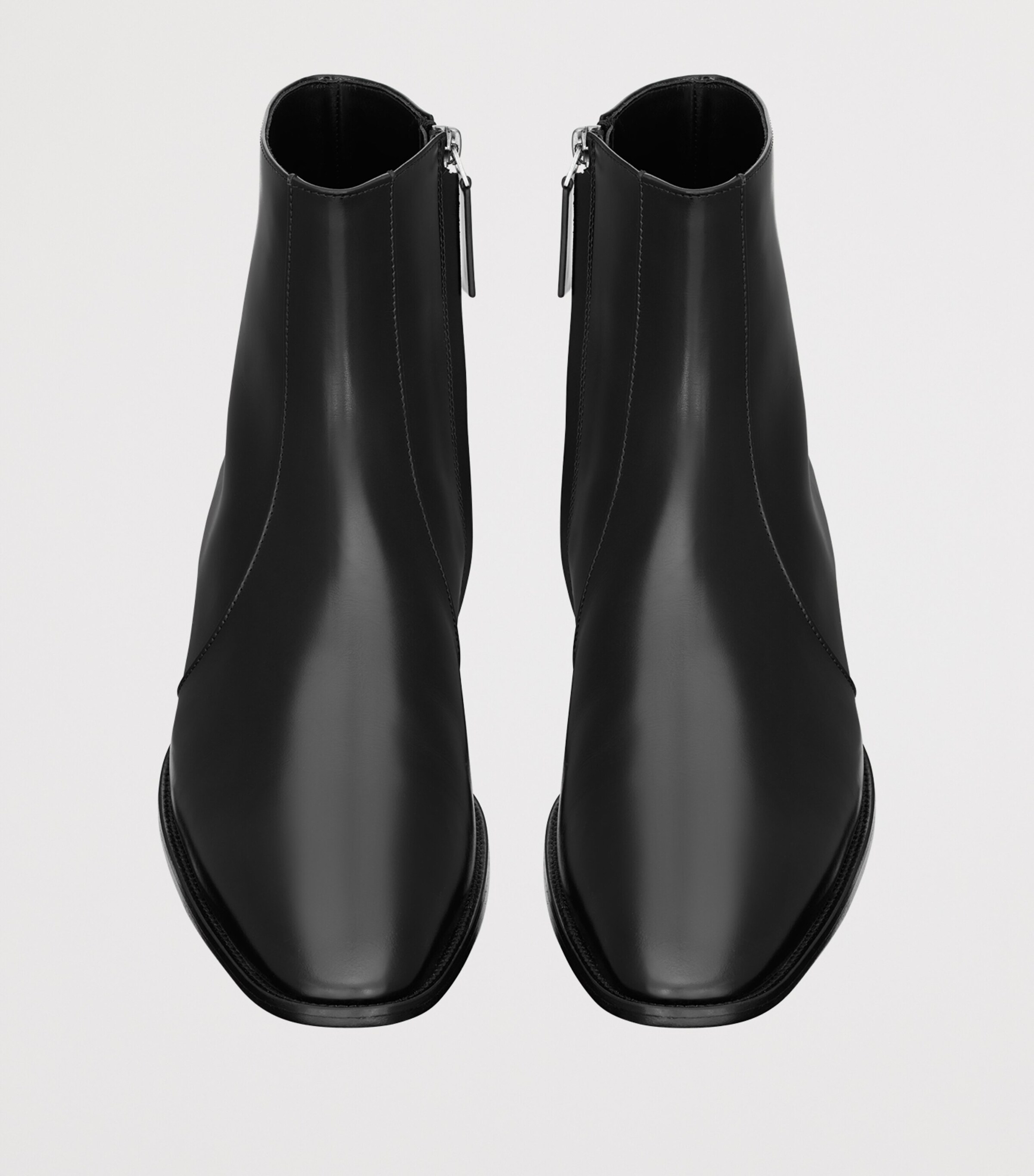 Saint Laurent Leather Roman Ankle Boots Image 2