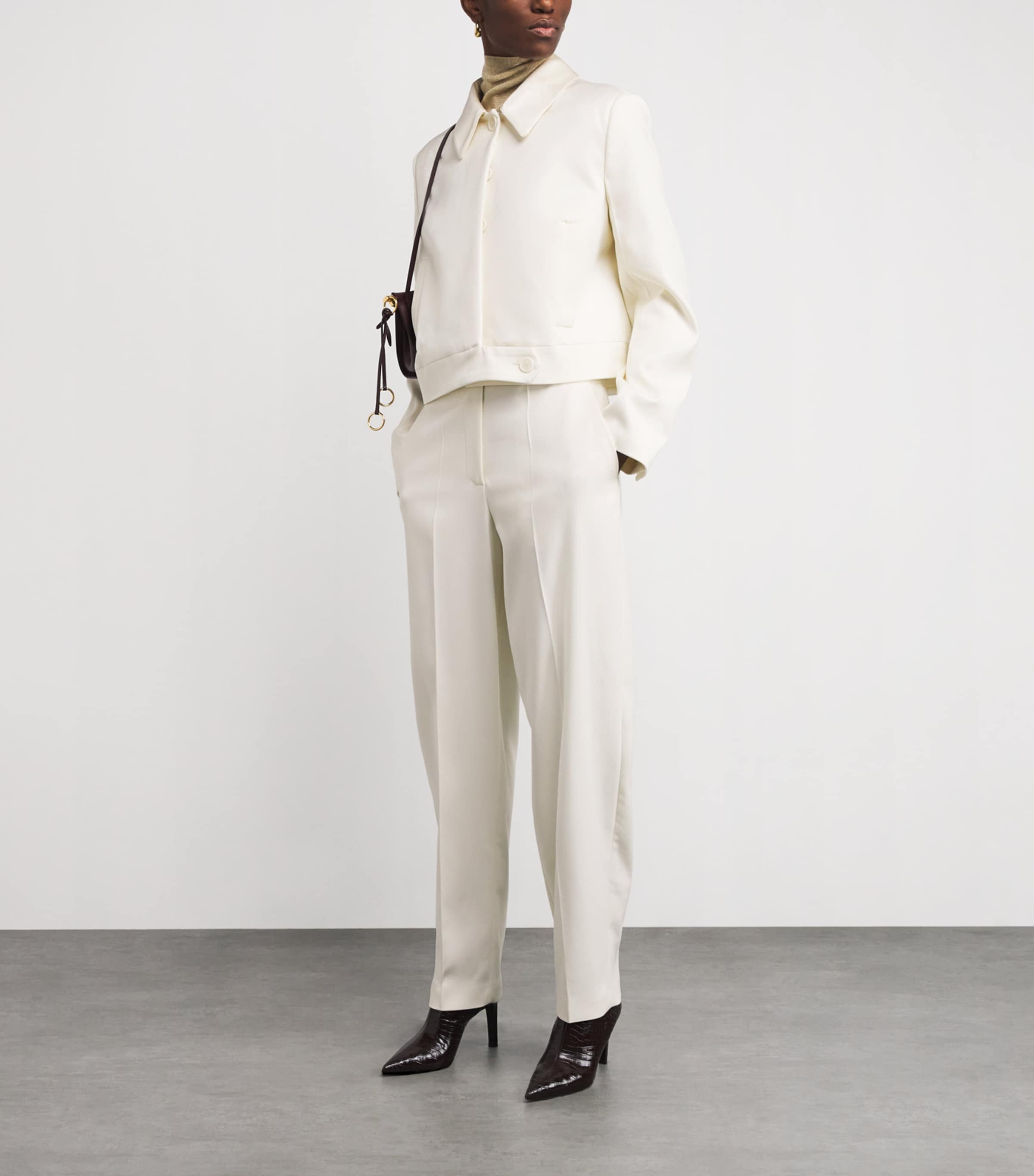 Crepe Abbe Tailored Jacket WAX Image 2