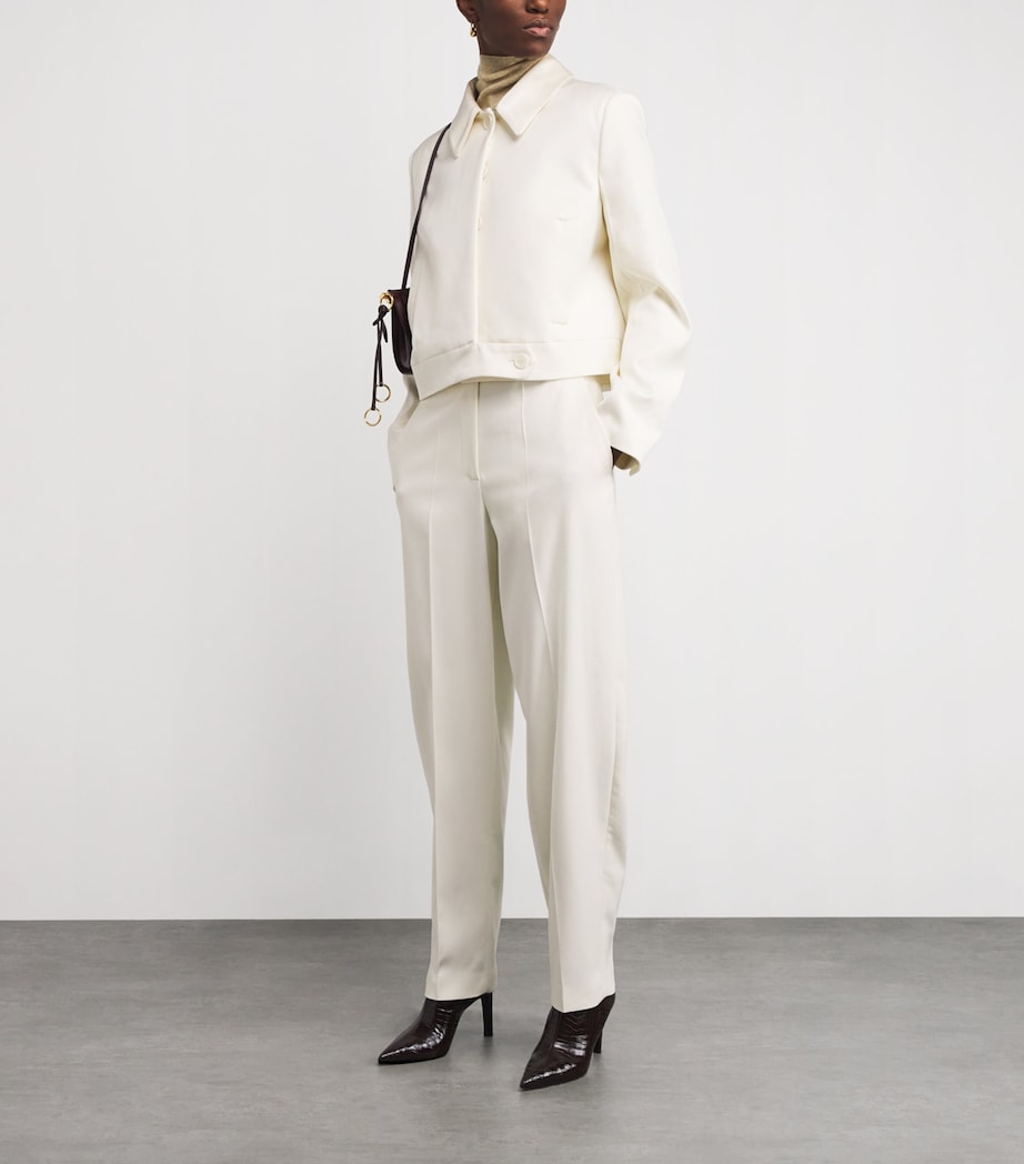 Crepe Abbe Tailored Jacket WAX Image 2