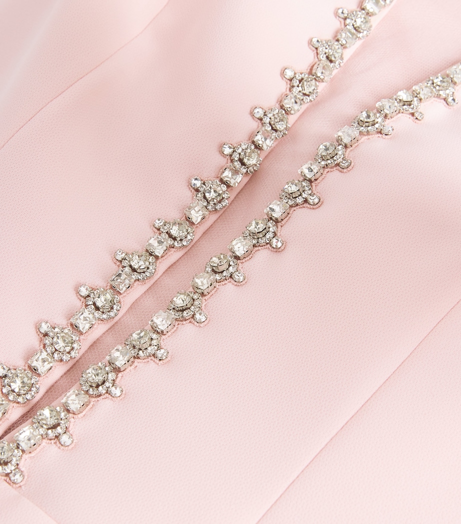 Crepe Embellished Midi Dress BUNNY 494 Image 5