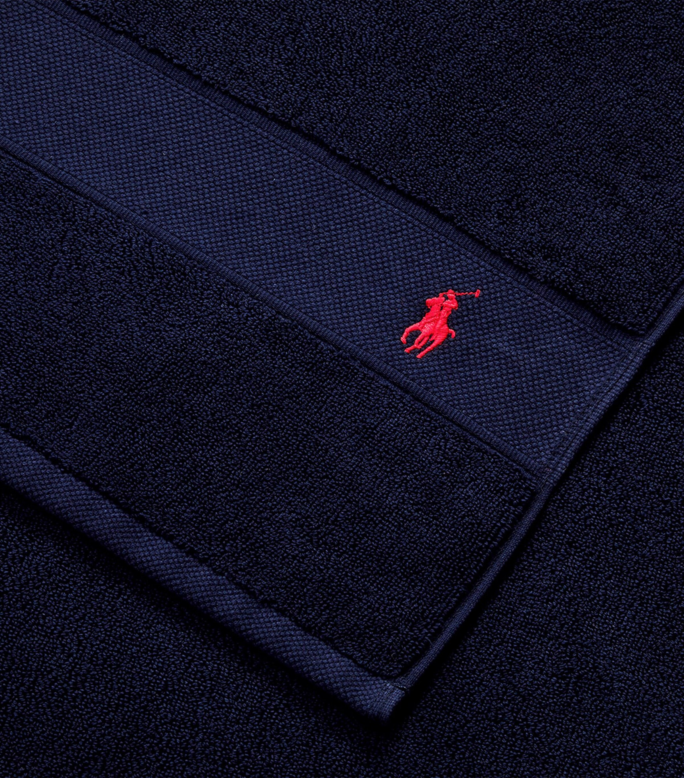 Ralph Lauren Home Polo Player Hand Towel (50cm x 100cm) Newport Navy Image 6