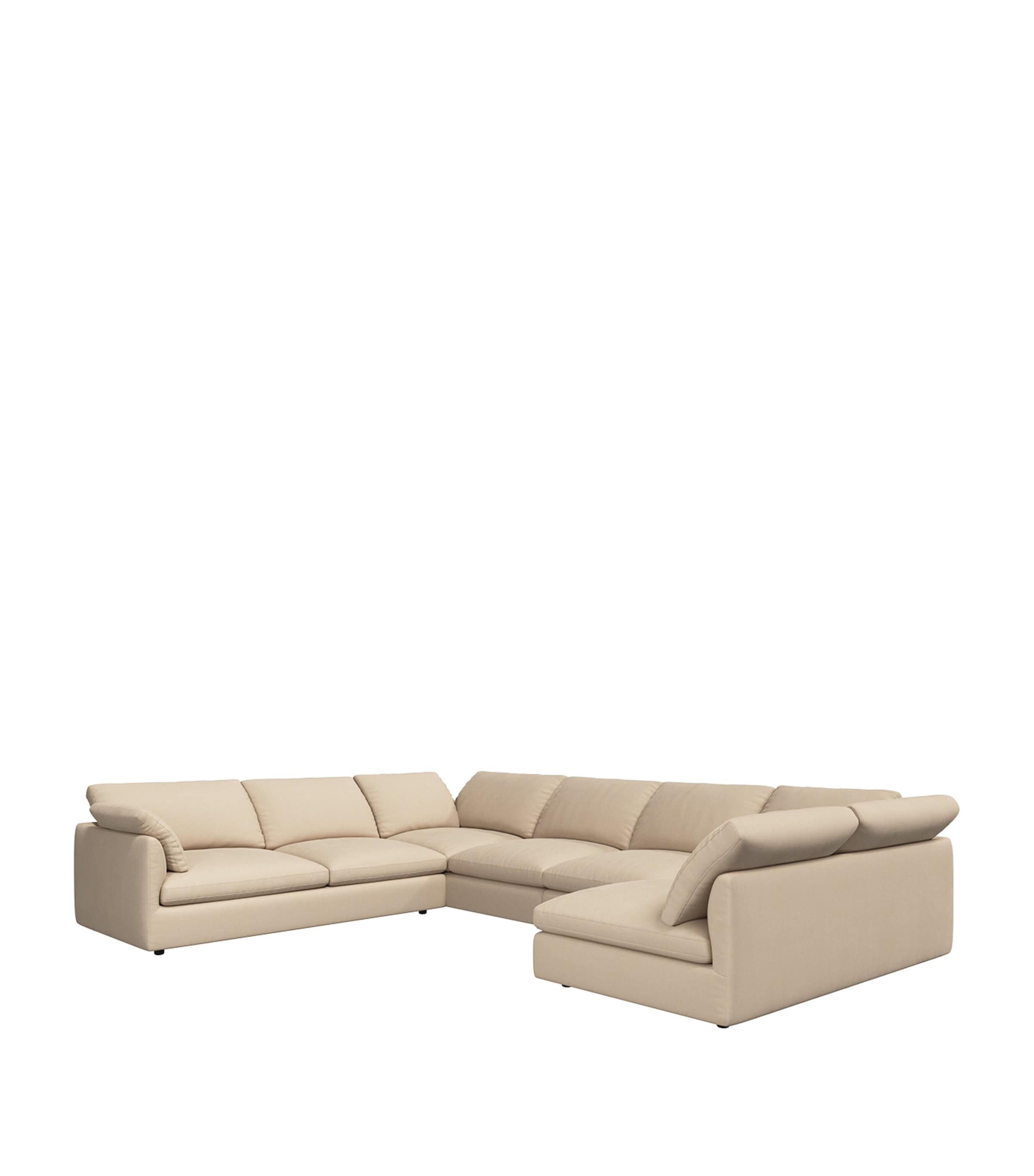 BoConcept Large Milano Corner Sofa Sand Image 3