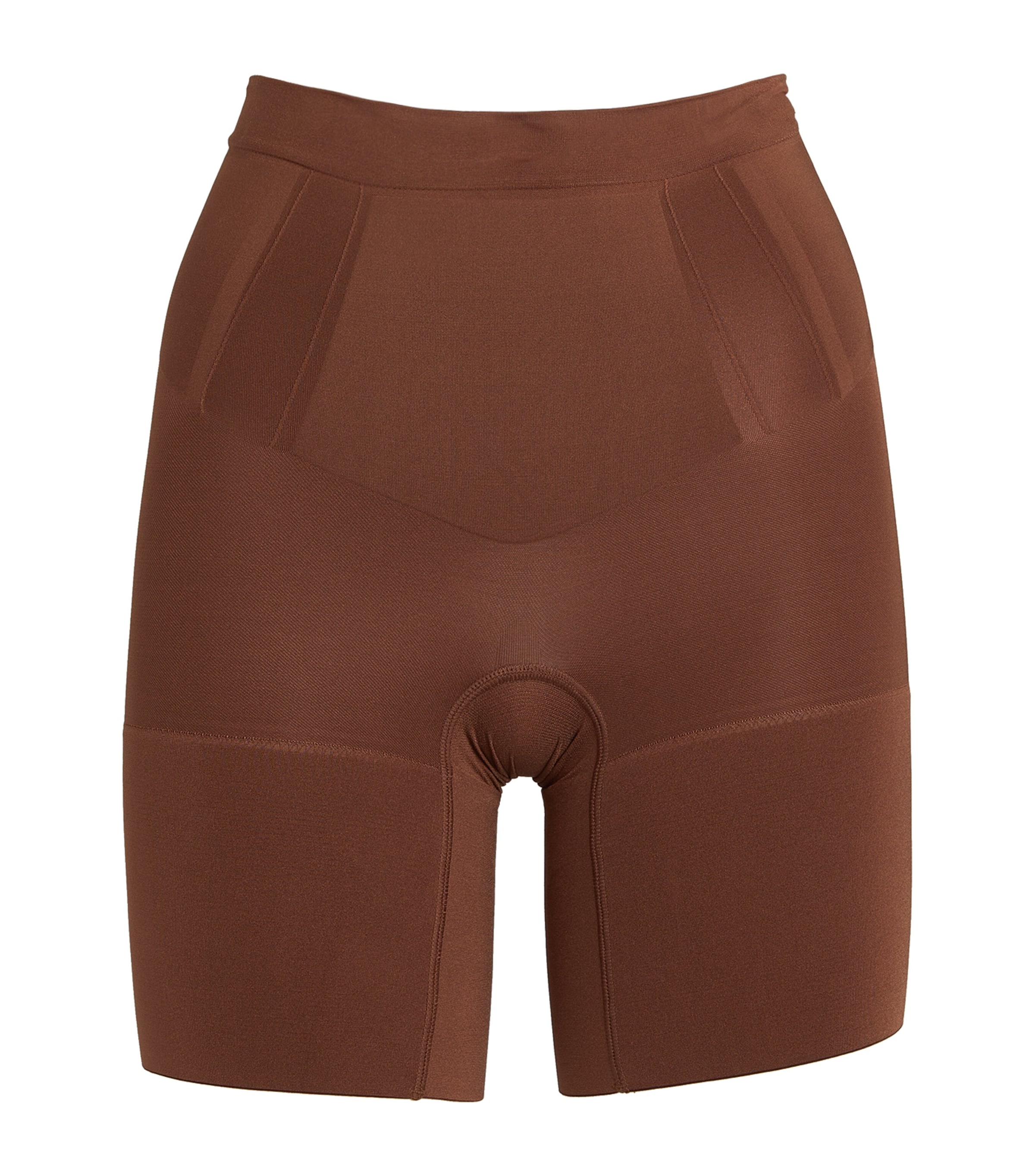 Spanx Thinstincts 2.0 Shaping Girlshort In Chestnut Brown In Brown