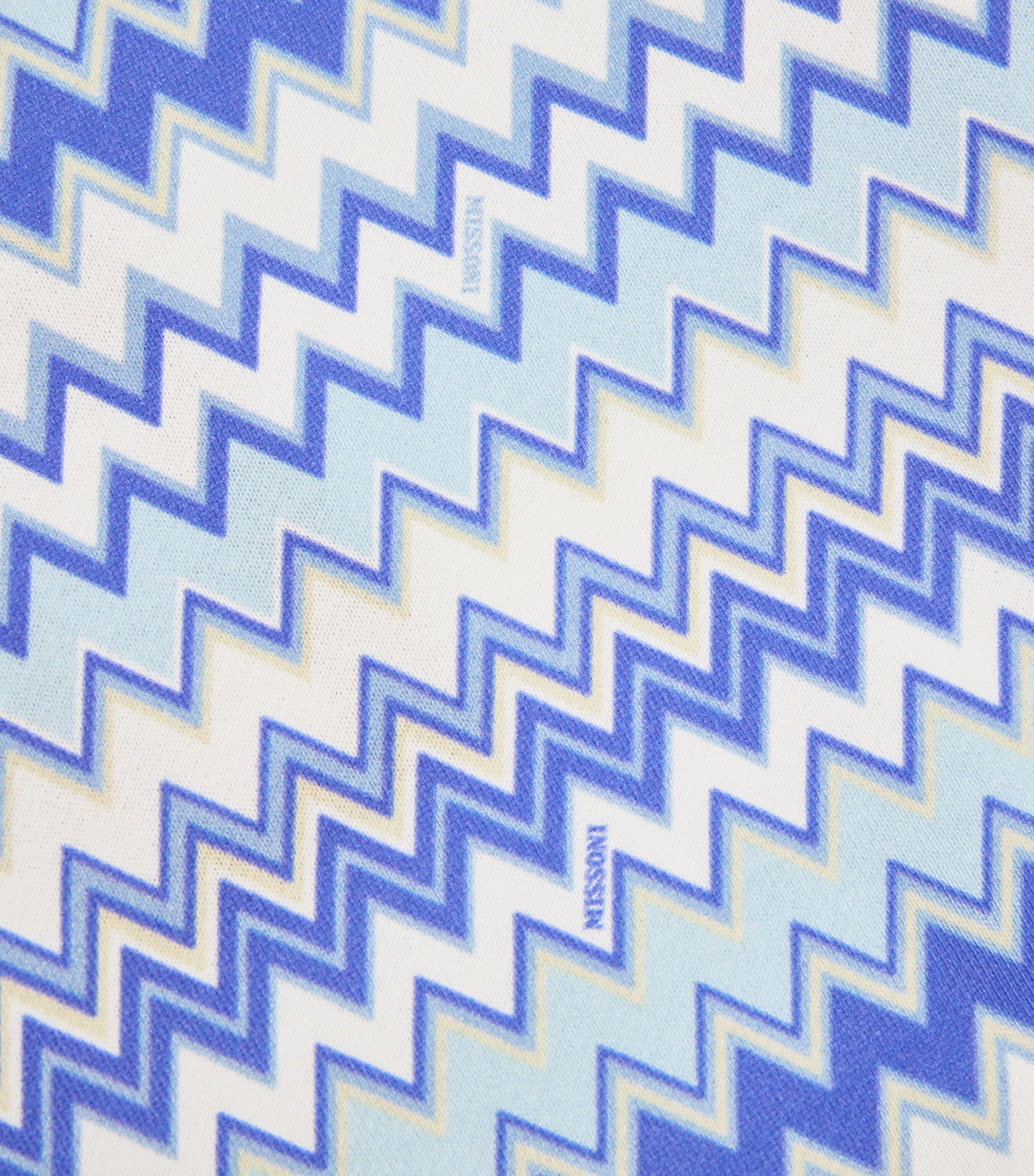 Zigzag Sweater (6-24 Months) 100CEWHITE/LGHT BLUE Image 3