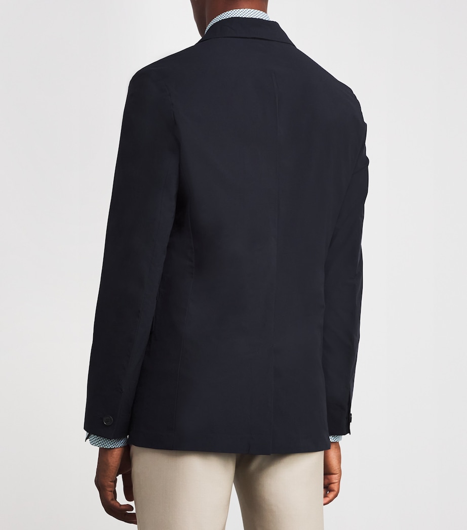 Water-Repellent Blazer 49_VERY DARK NAVY Image 4