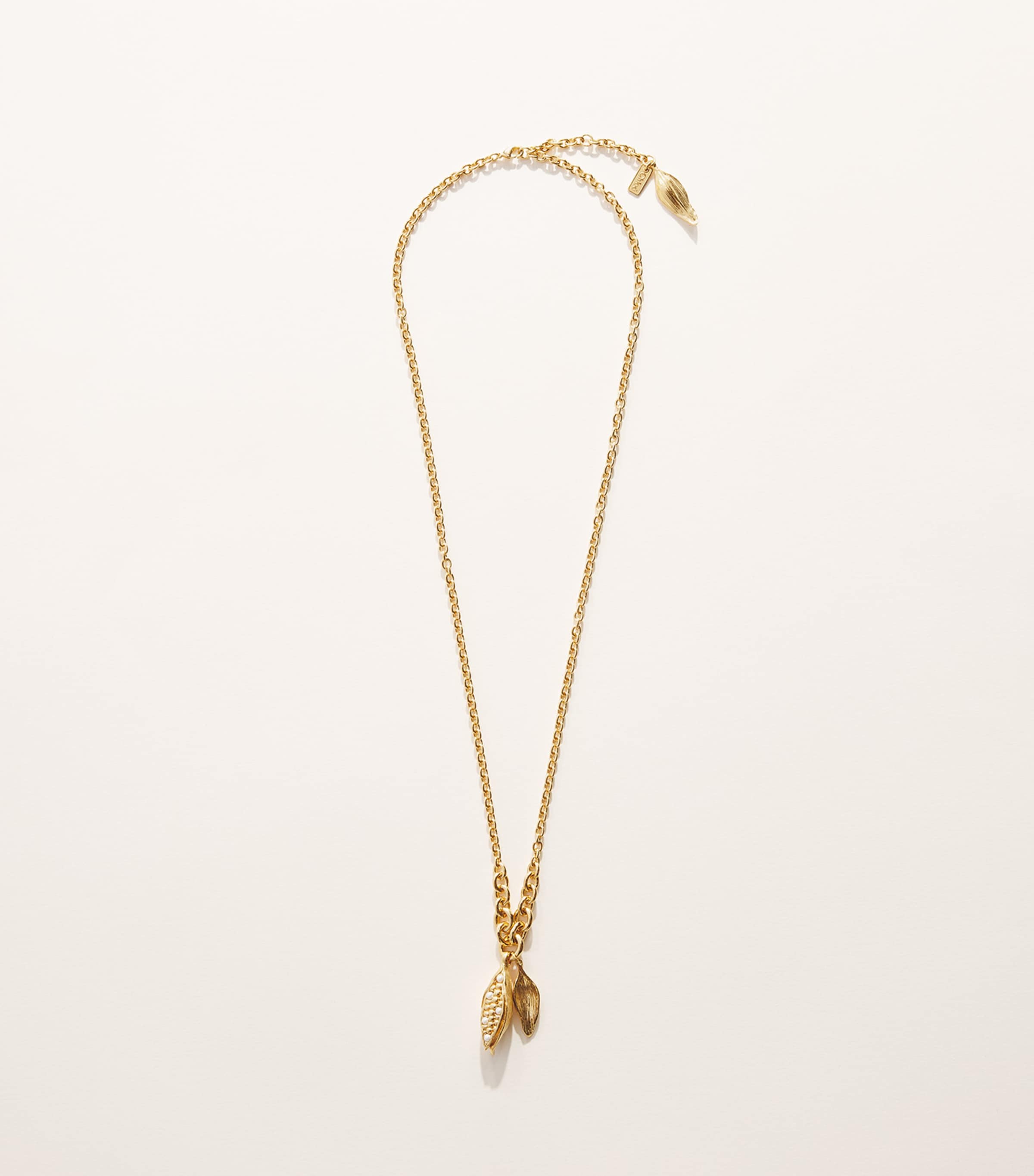 Chloé The Chloé Corn Pendant Necklace Gold Image 2