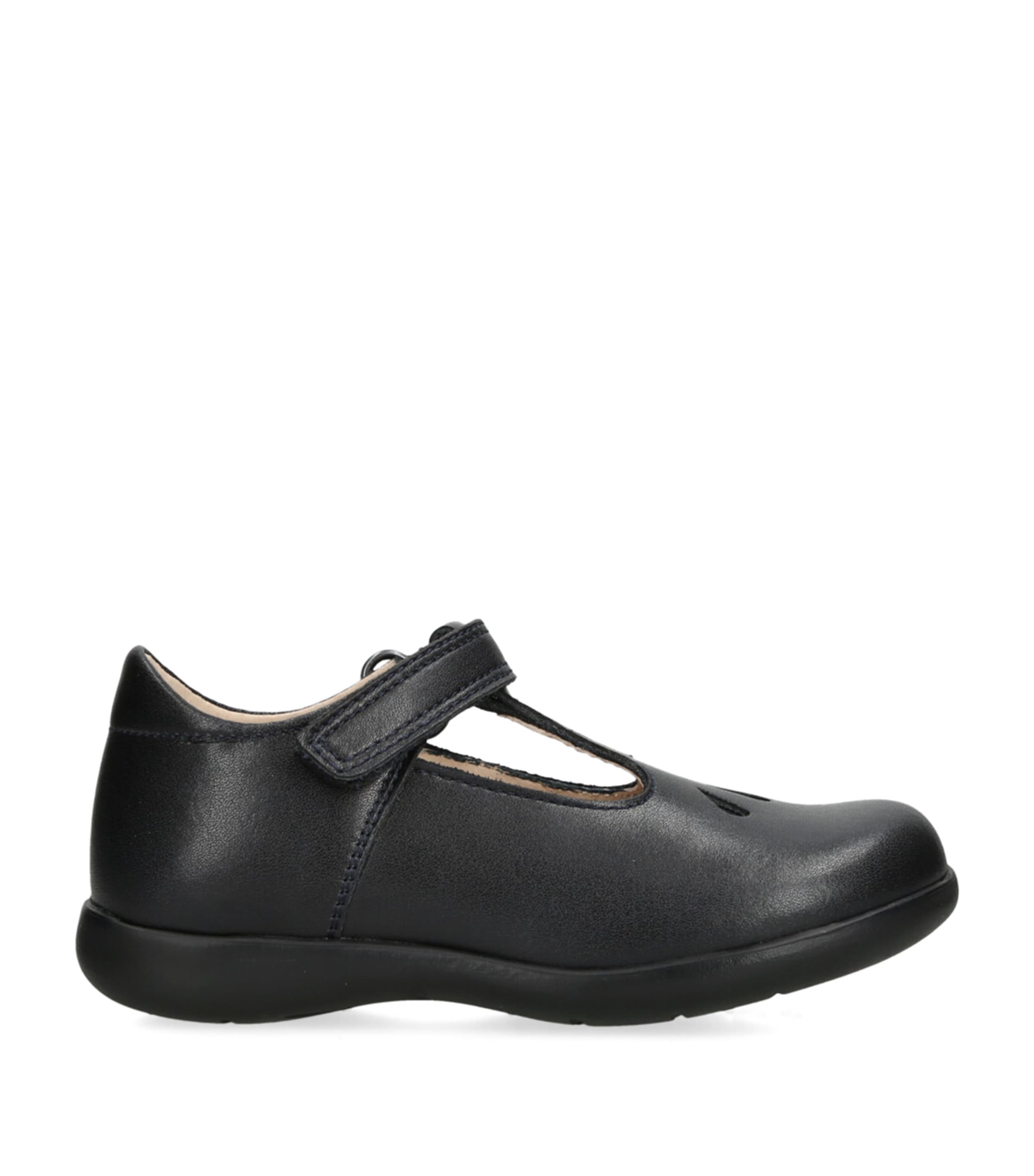 Leather Hampton Classics Evie Shoes NAVY Image 1