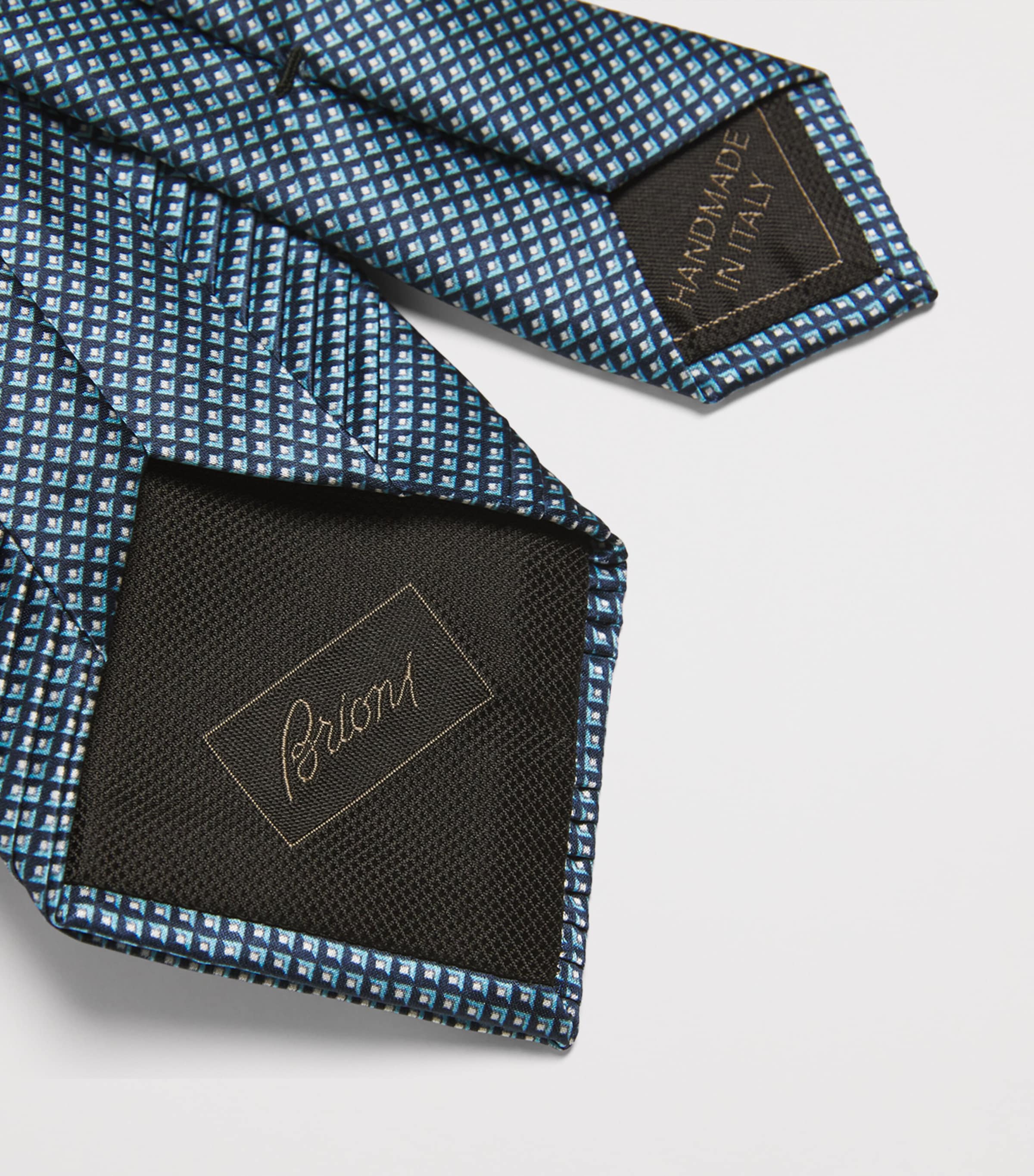 Brioni Stripe Jacquard Tie Image 3