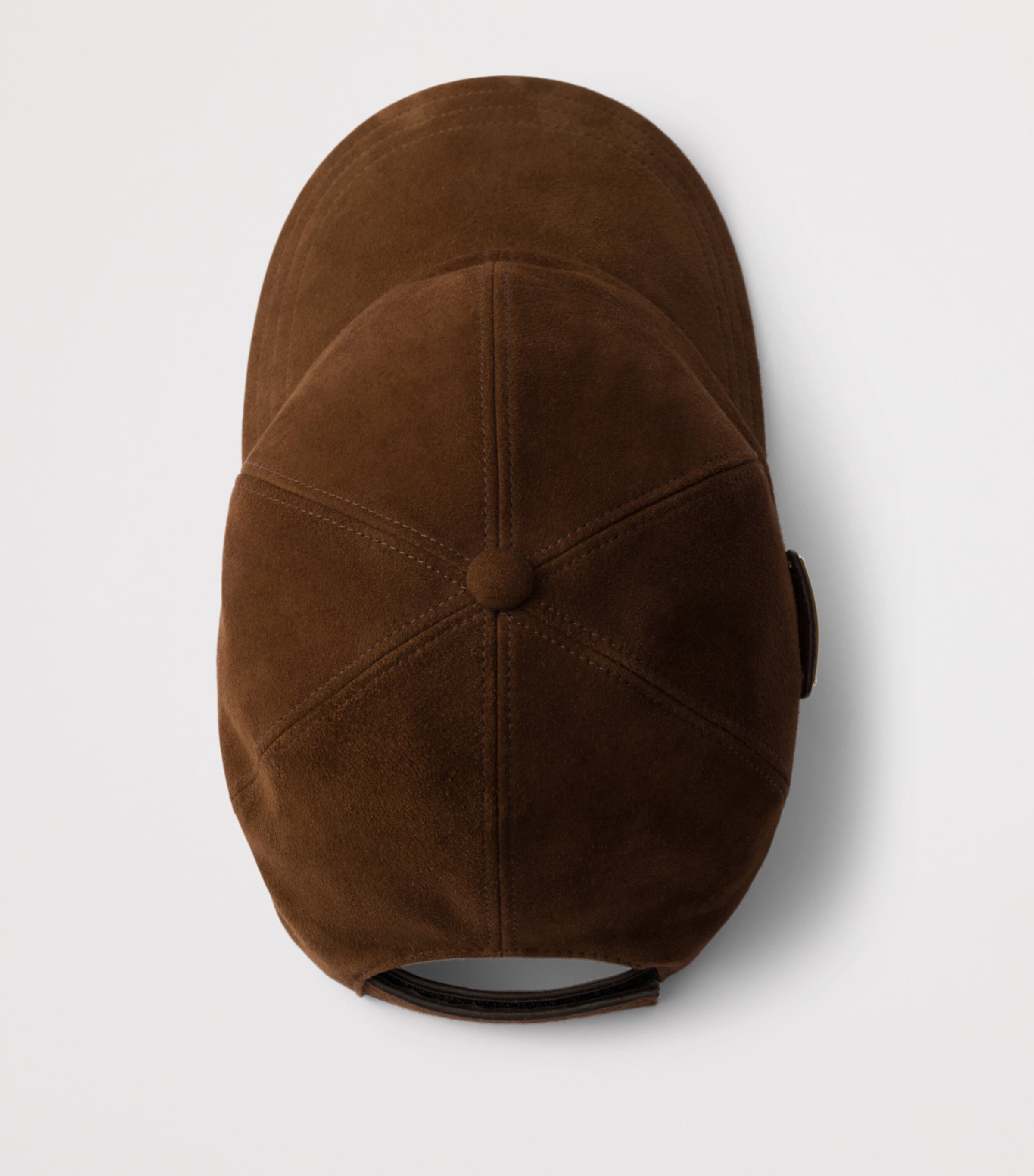 Suede Logo Baseball Cap F0324 Image 2