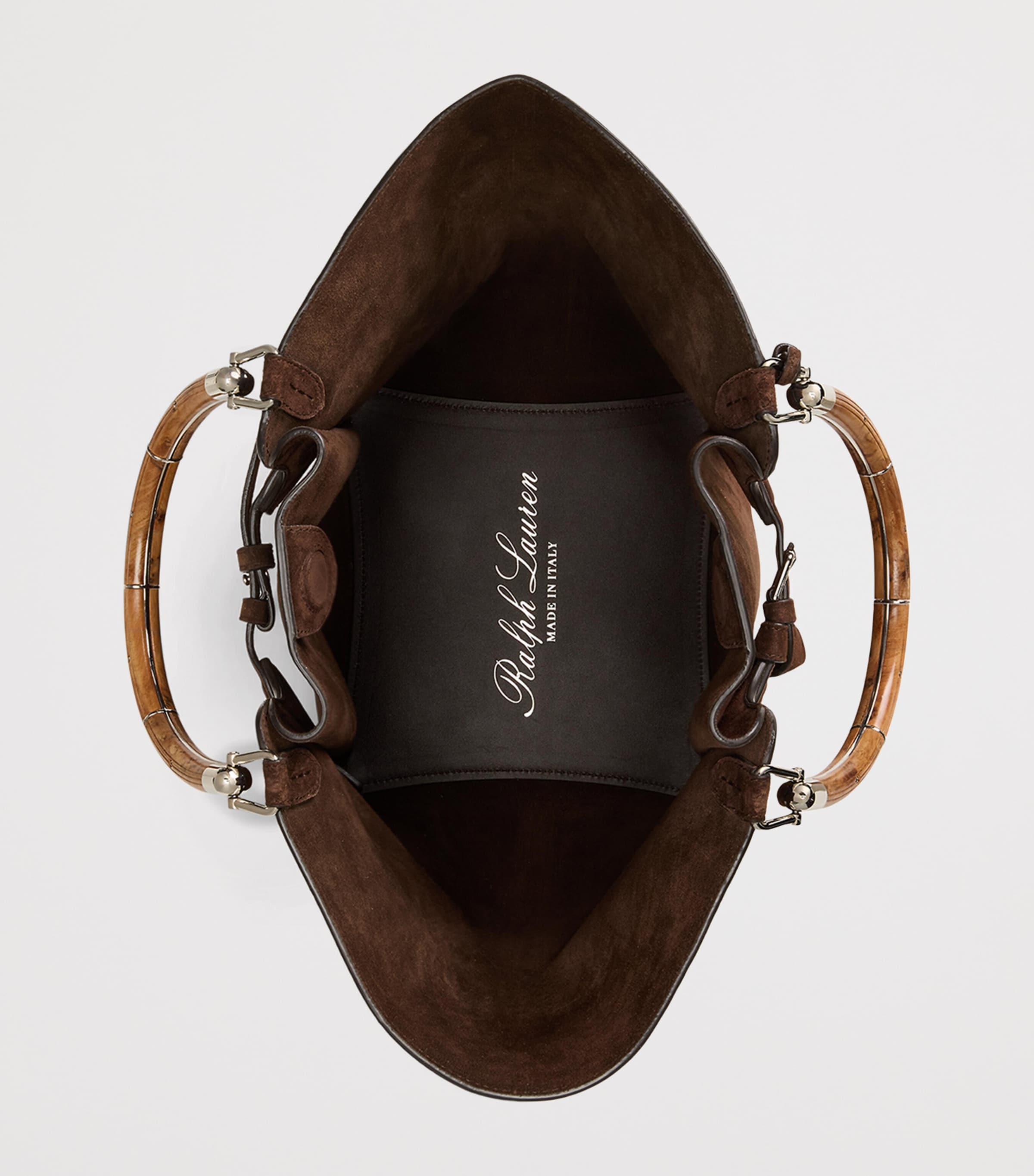 Suede Ralph Tote Bag MOCHA Image 4