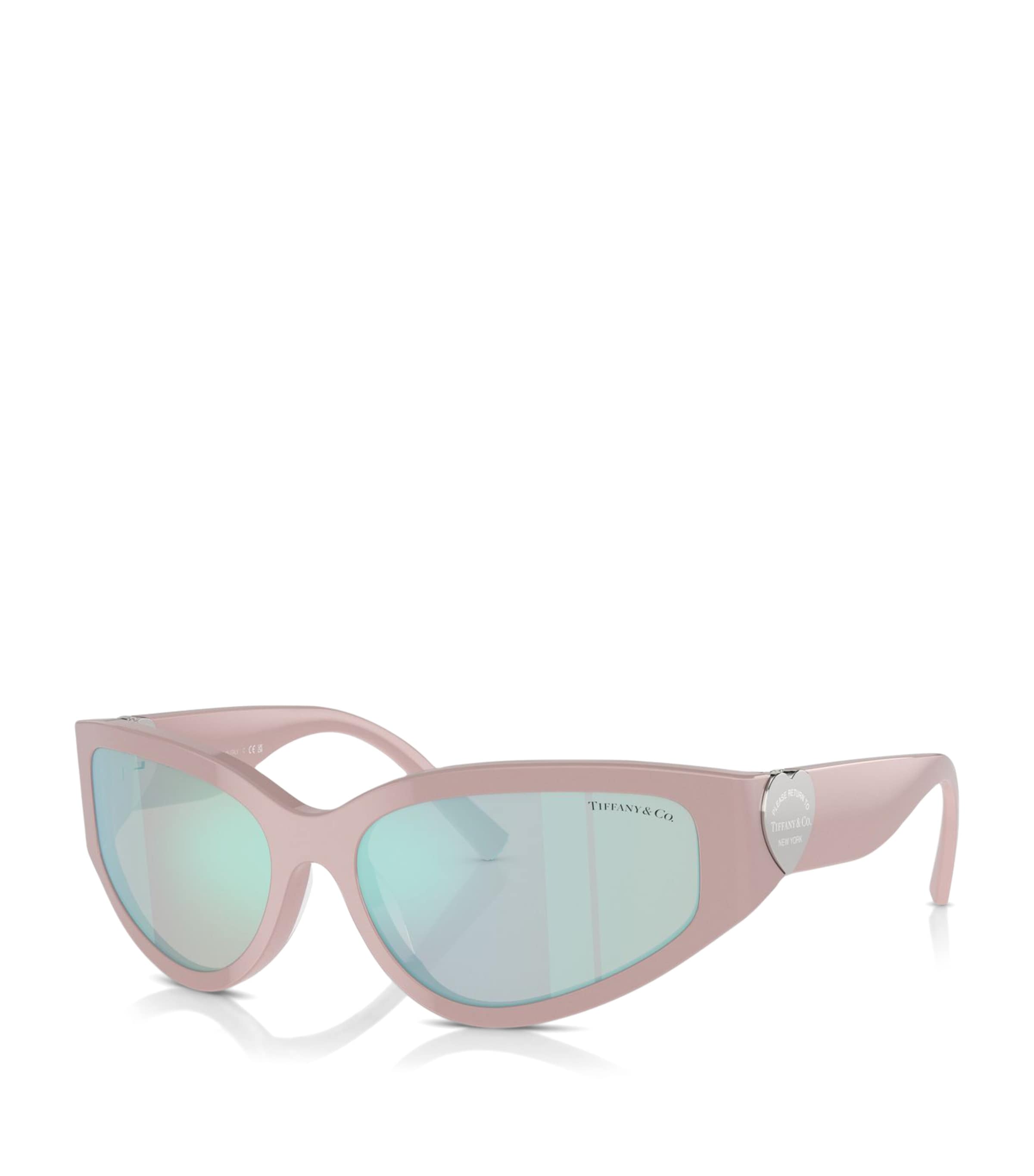 Acetate Heart-Detail Sunglasses 8393MU Image 2