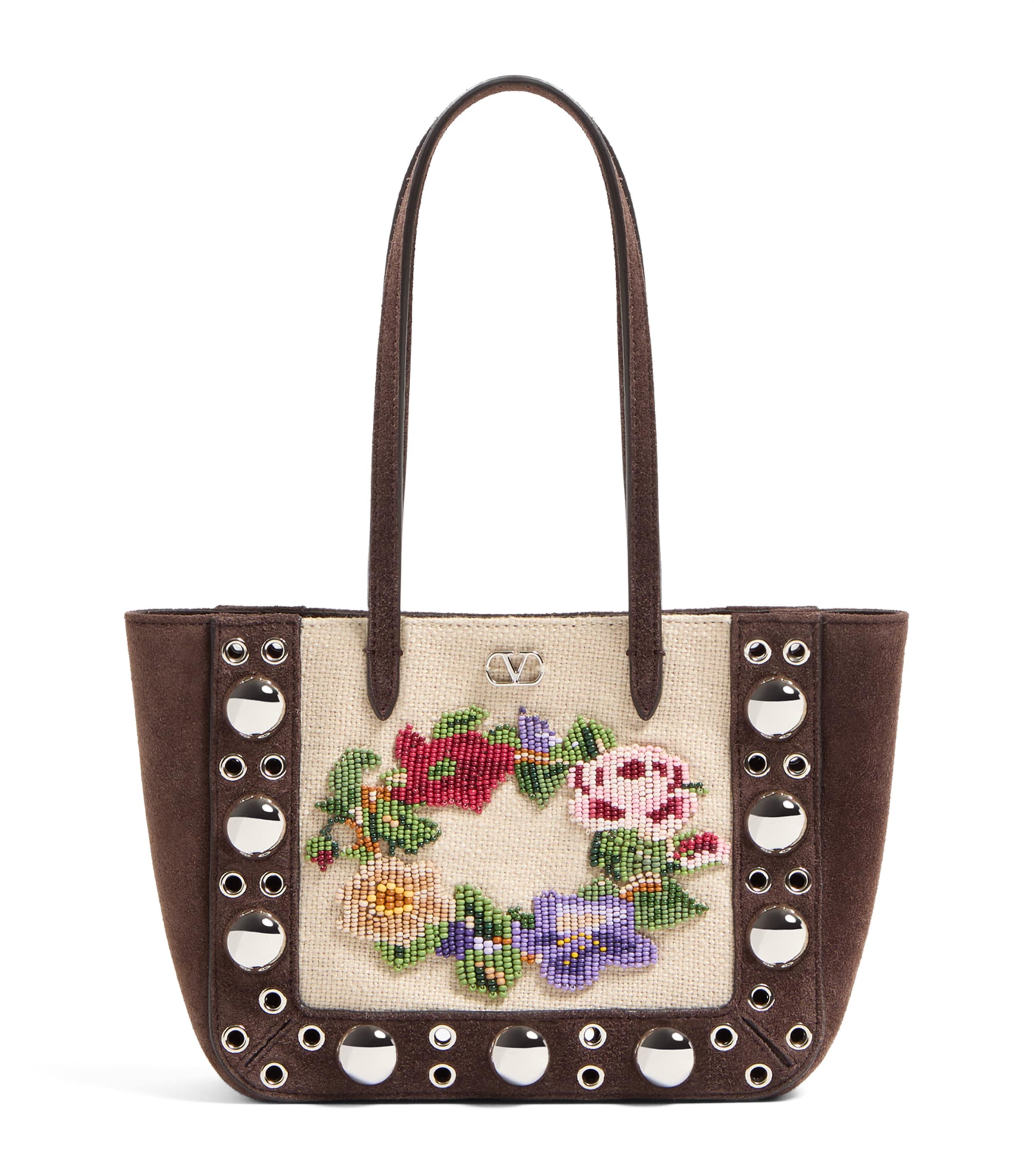 Valentino Brown Nellcote Tote Bag