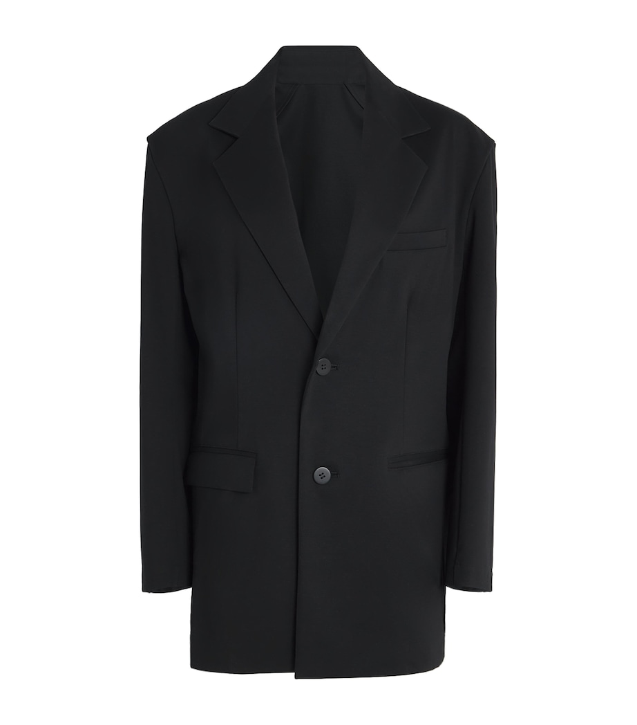 Cotton-Blend Simple Ensemble Blazer 15 Image 1