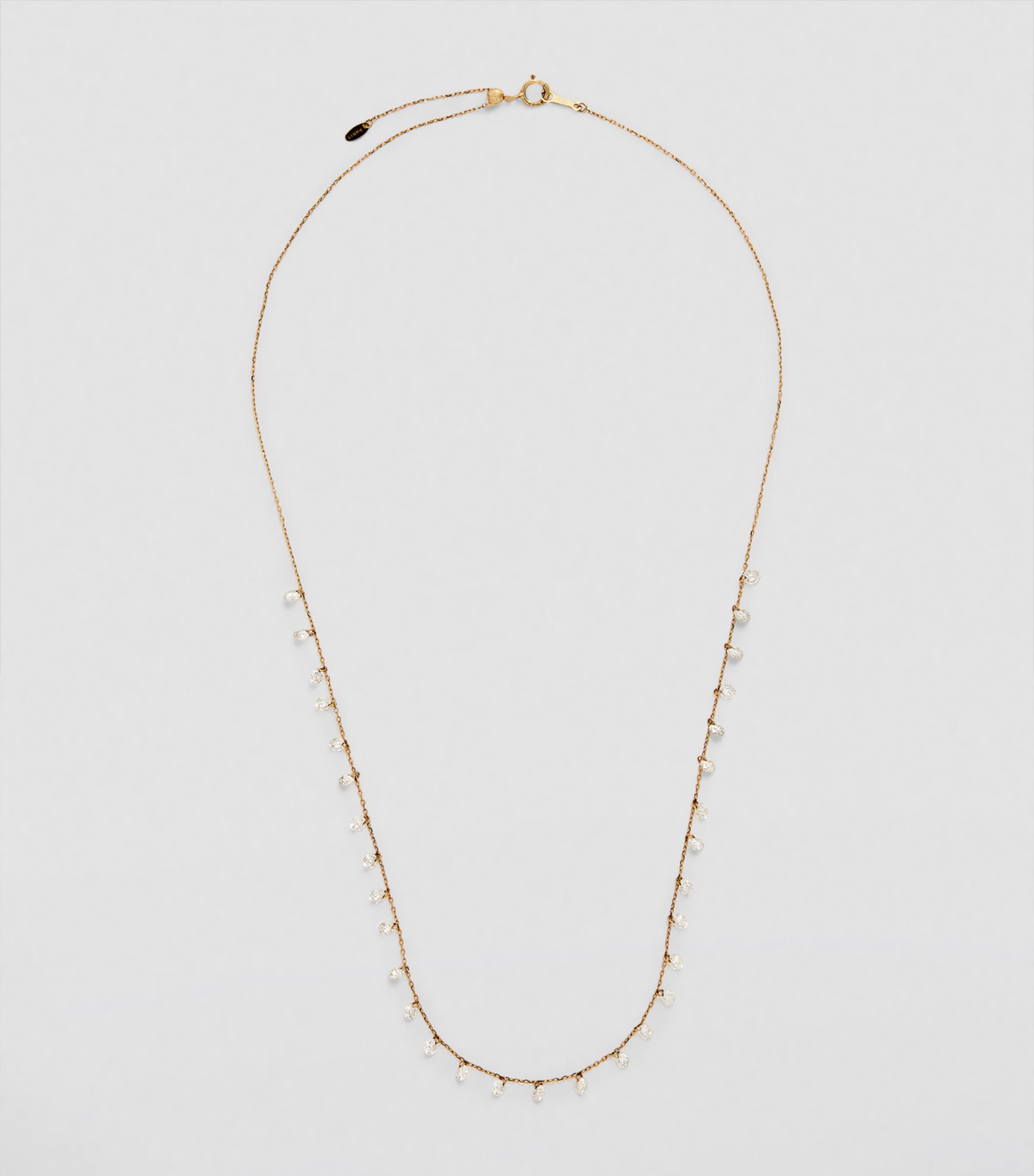 Yellow Gold and Diamond Danaé Necklace YELLOW GOLD Image 2