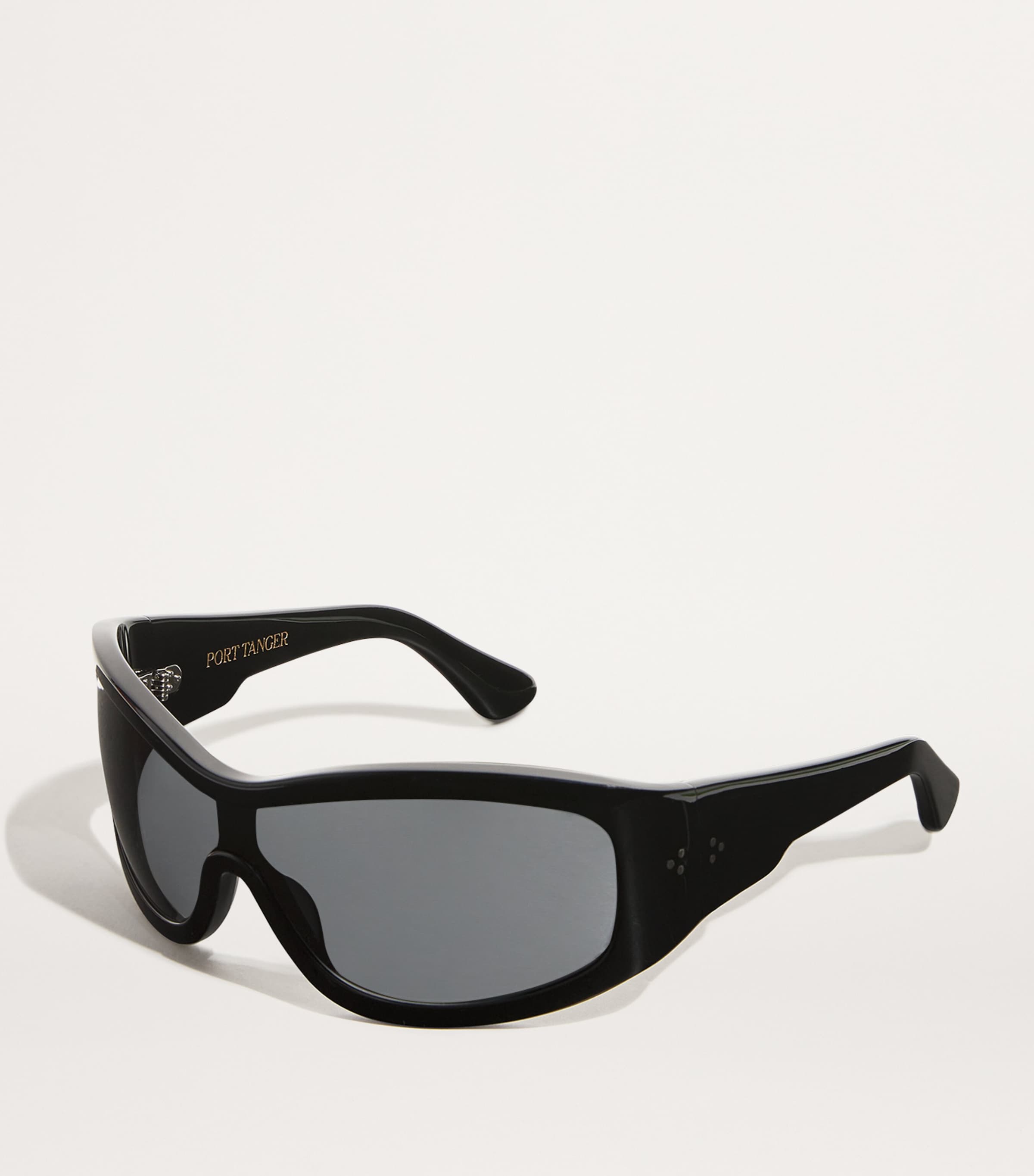 Port Tanger Black x Ice Studios Mask Nunny Sunglasses | Harrods US