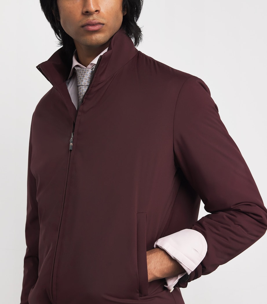 Padded Bomber Jacket RED 30368 Image 6