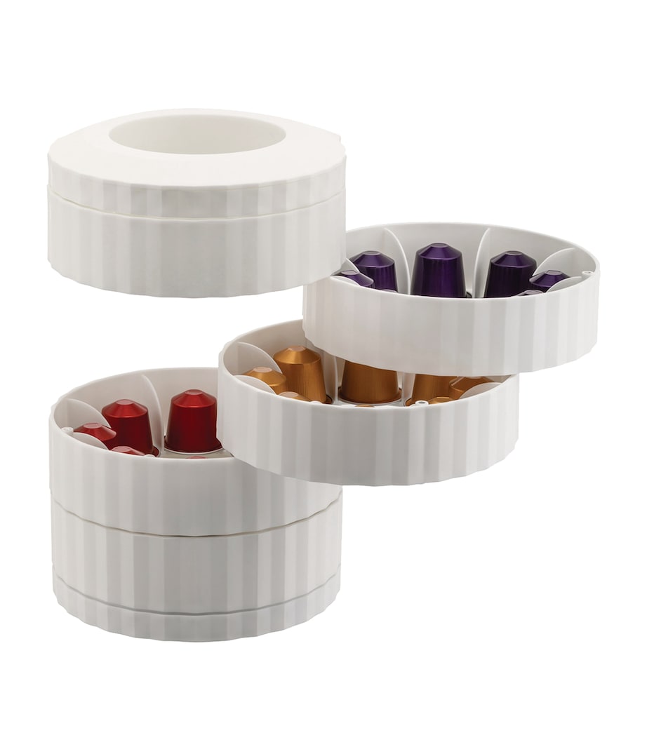 Plissé Coffee Capsule Holder WHITE Image 2