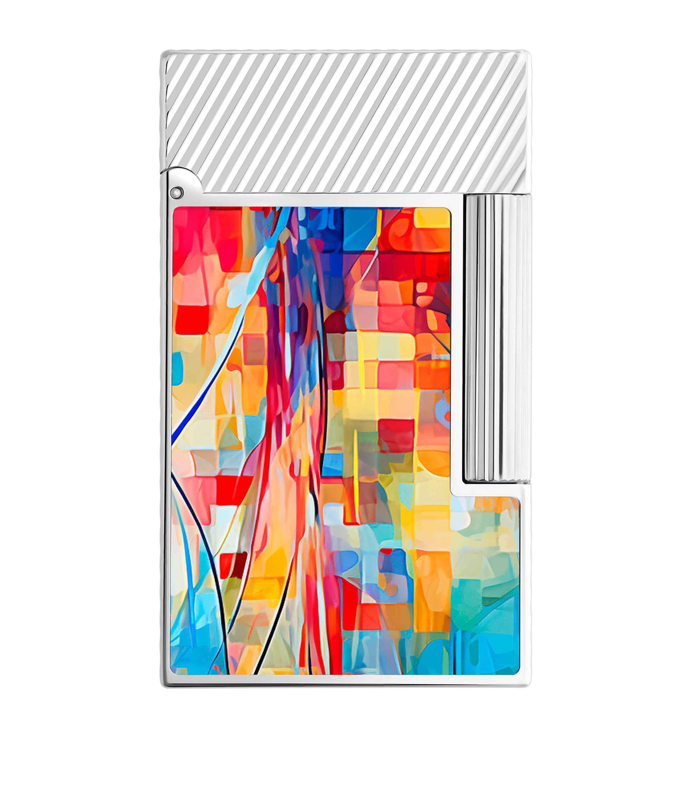 St Dupont S. T. Dupont Graff'ty Line 2 Cling Lighter In Multi
