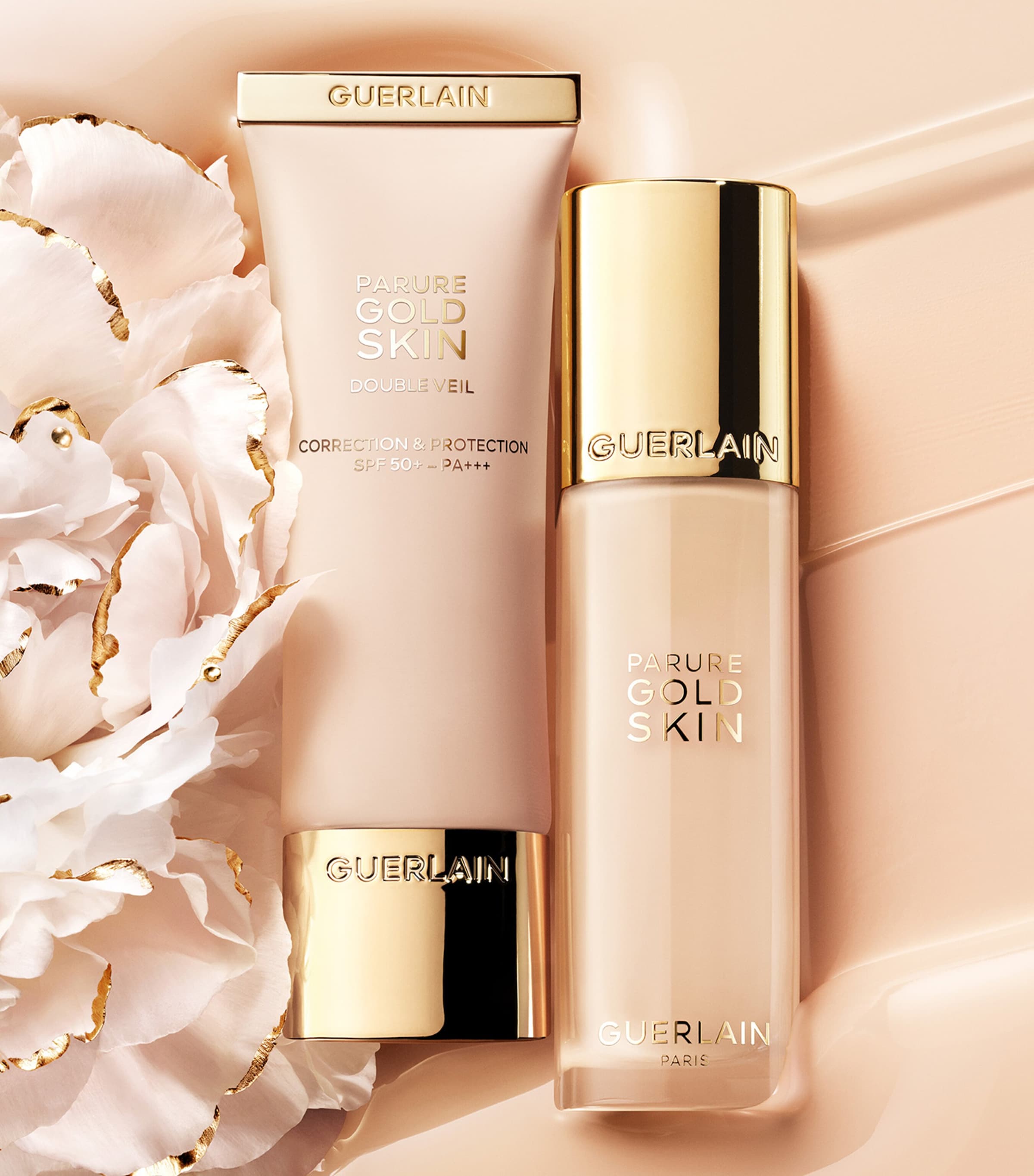 Guerlain Parure Gold Skin Double Veil Primer SPF 50+ | Harrods US