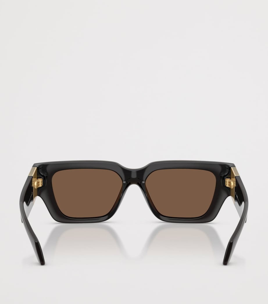Versace VE4497U Rectangle Sunglasses Brown Image 4