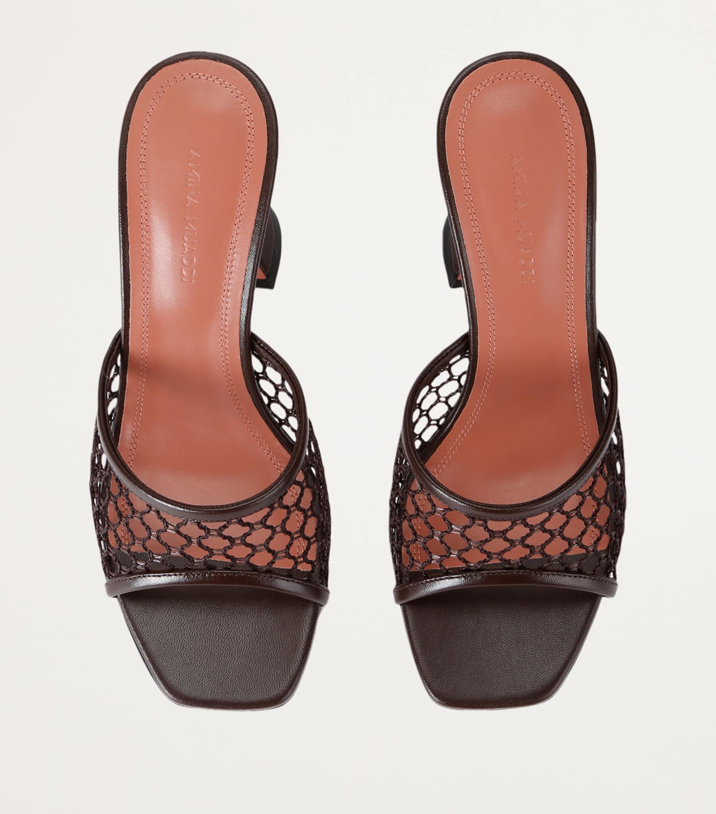 Net Lupita Mules 95 DARK BROWN Image 6