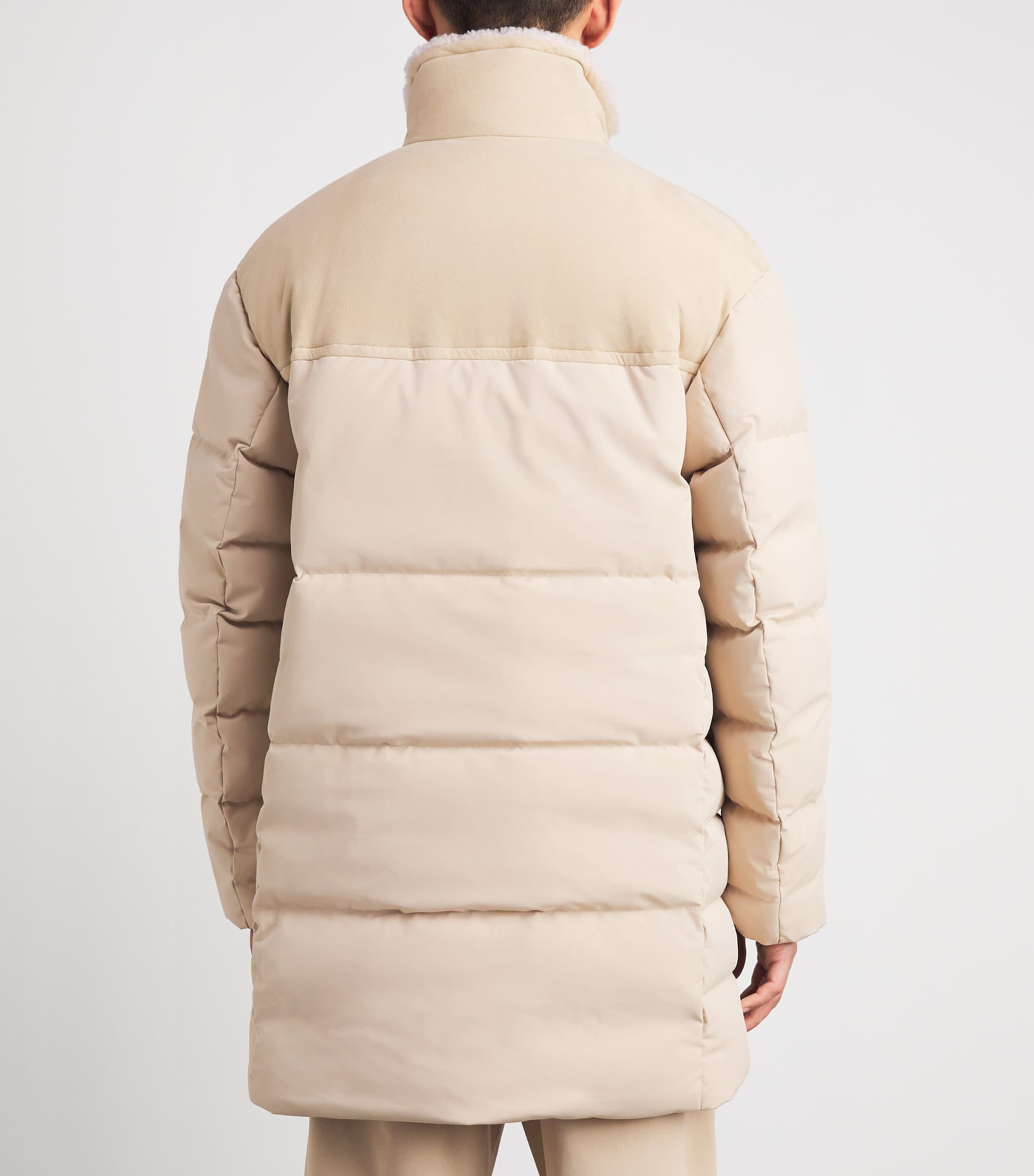 Bogner Mens Down Mace Puffer Ski Jacket Dune Image 5