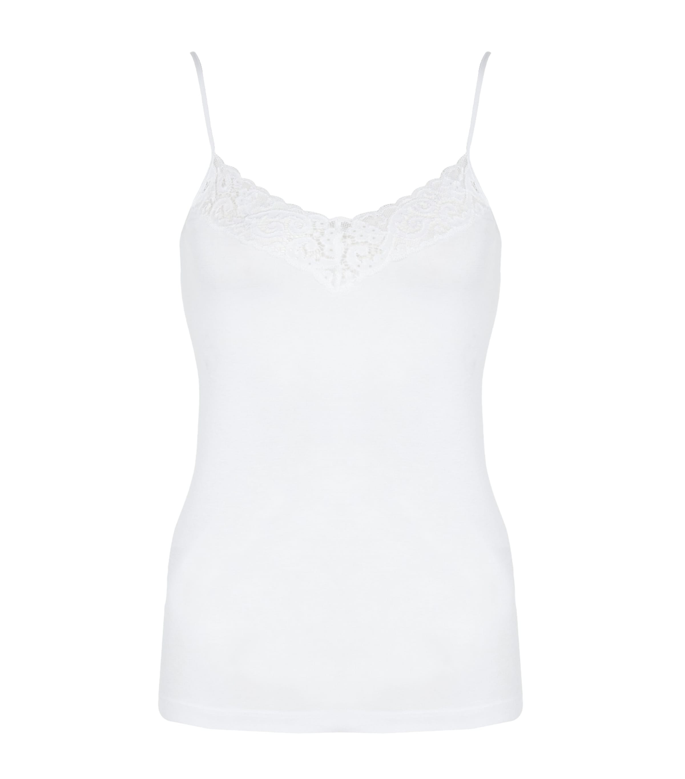 Shop Hanro V-neck Moments Camisole In White