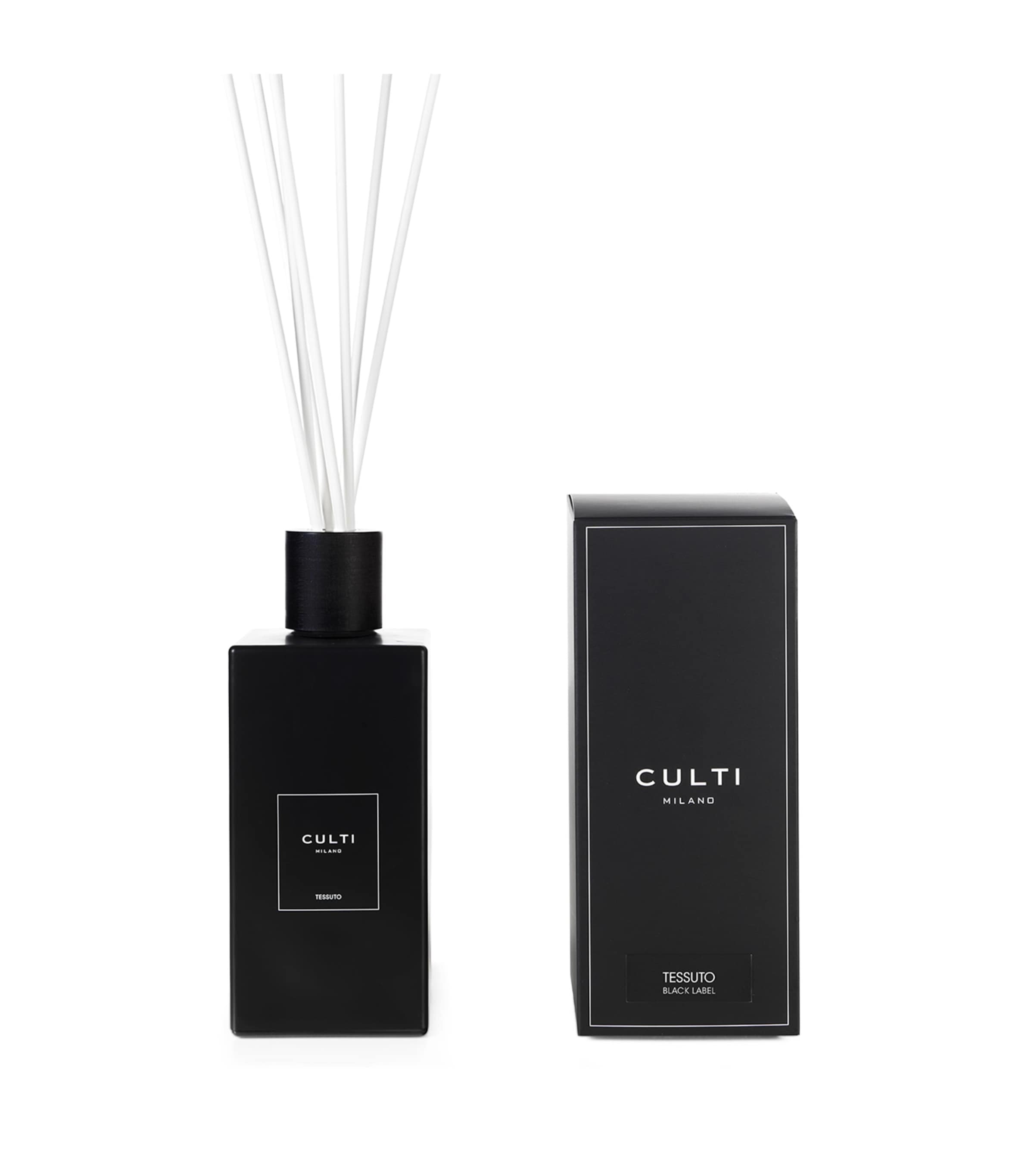Culti Milano Tessuto Diffuser With Sticks 2700 ml In Black