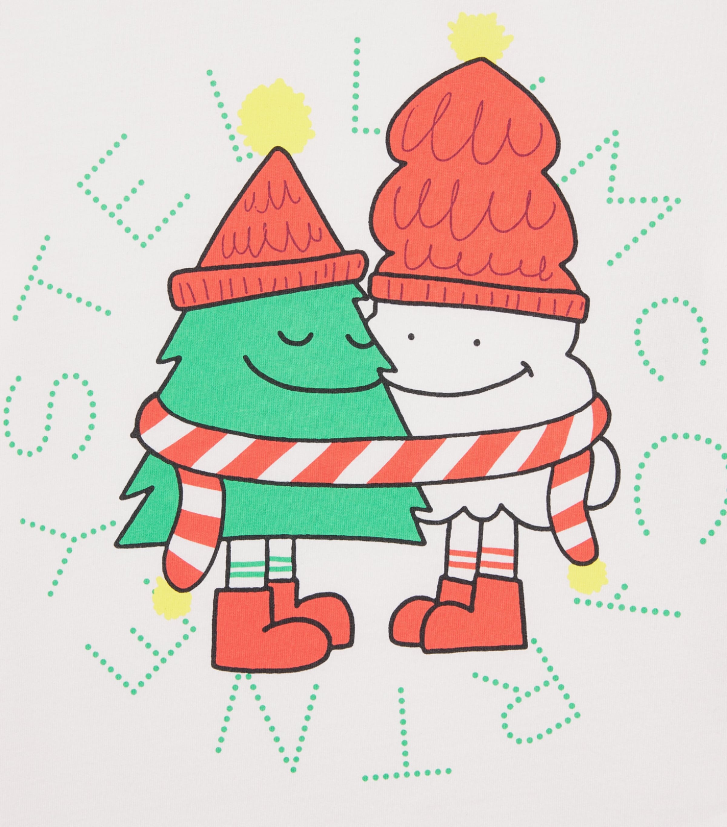 Stella McCartney Kids Organic Cotton Festive T-Shirt (3-14 Years) — photo 3