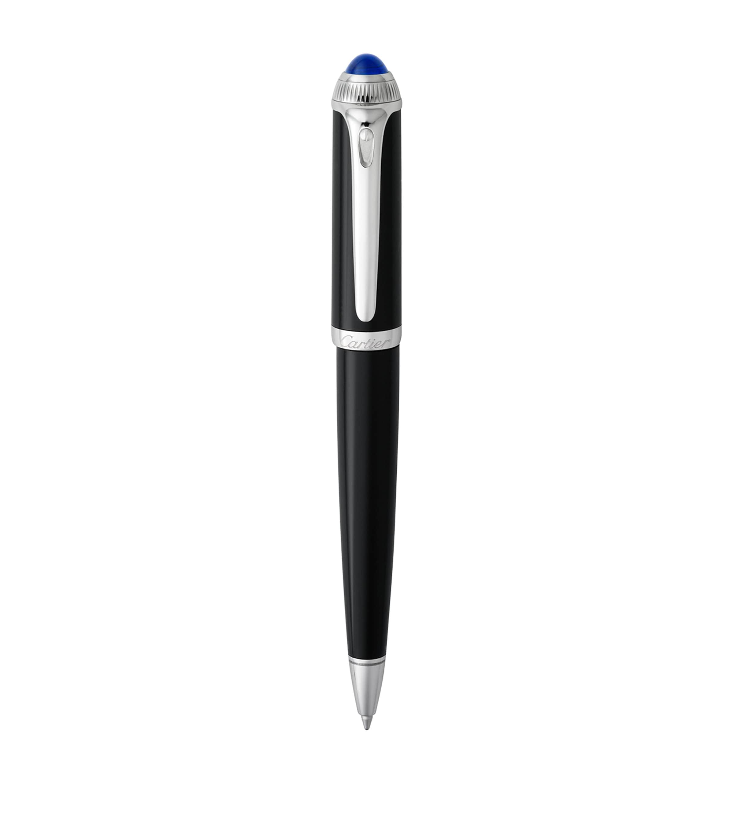 R de Cartier Ballpoint Pen BLACK & SILVER Image 1