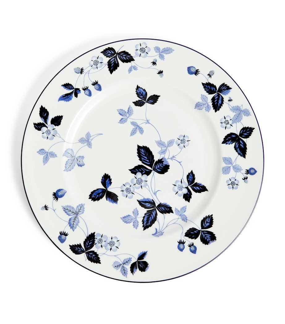 Wild Strawberry Inky Blue Dinner Plate (27cm) MULTI Image 1