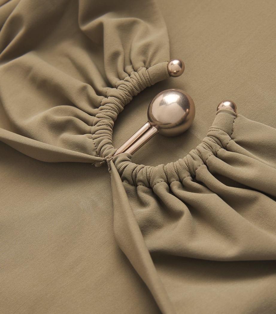 Cut-Out Orbit Swimsuit EUCALYPT Image 4