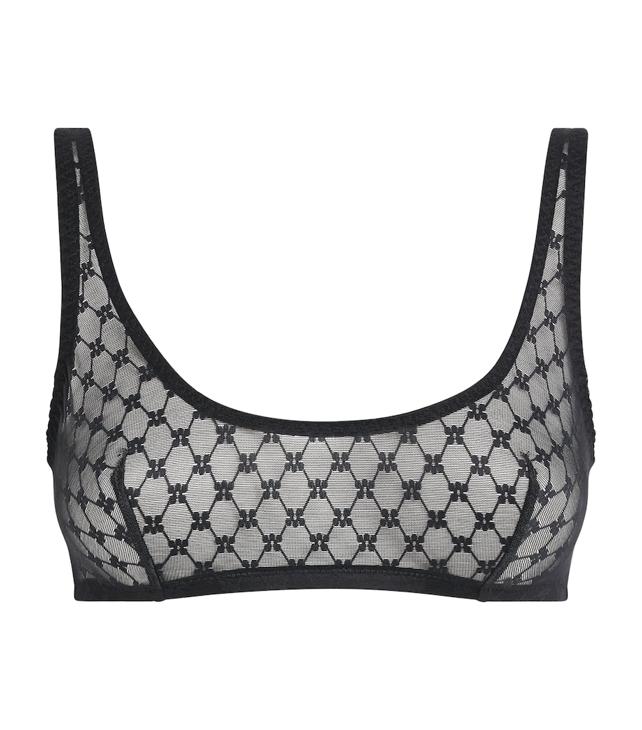 Simone Perele Womens Lace Wireless Bra Black Image 1