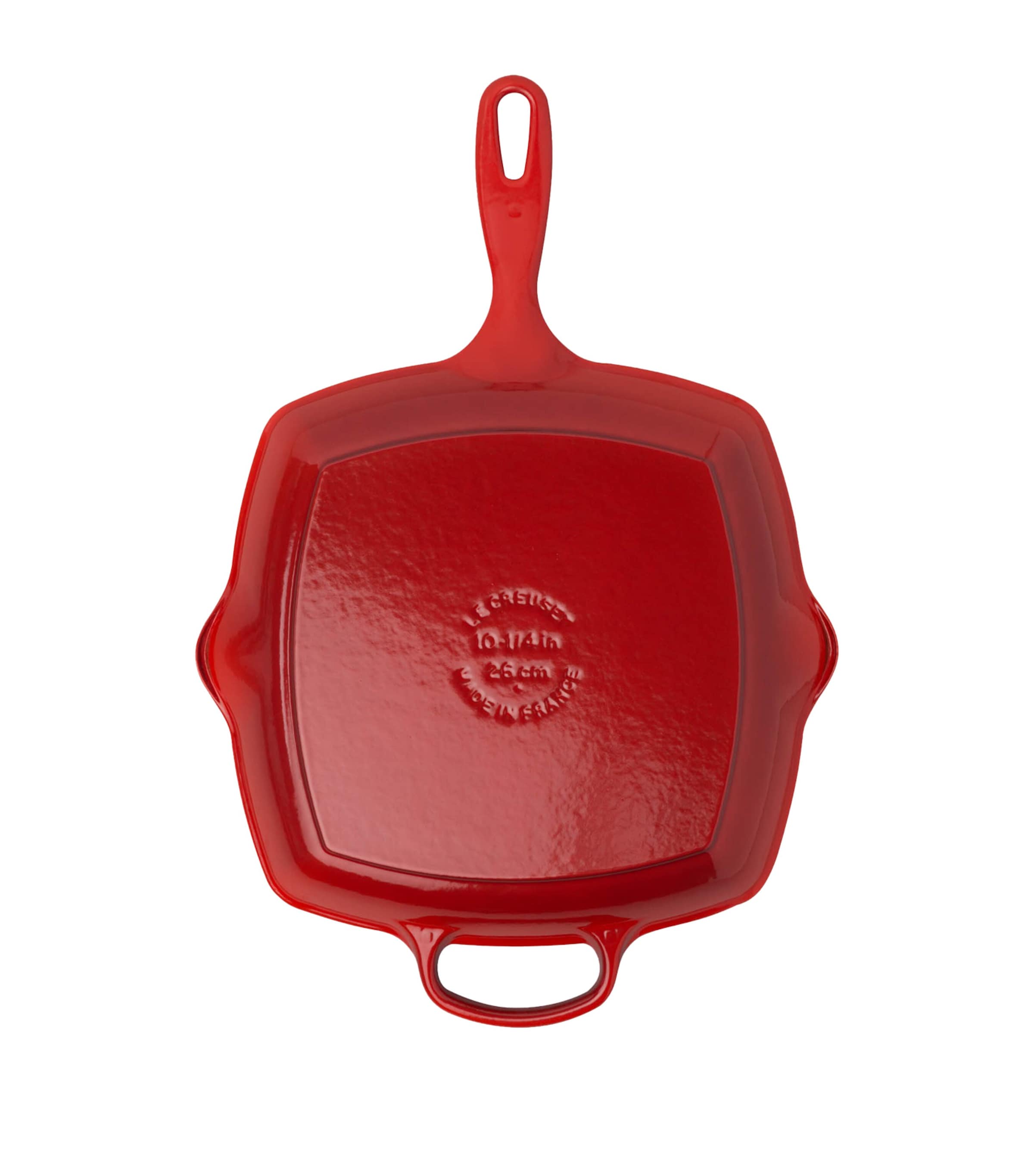Le Creuset Cast Iron Square Grillit (26cm) Cerise Image 2