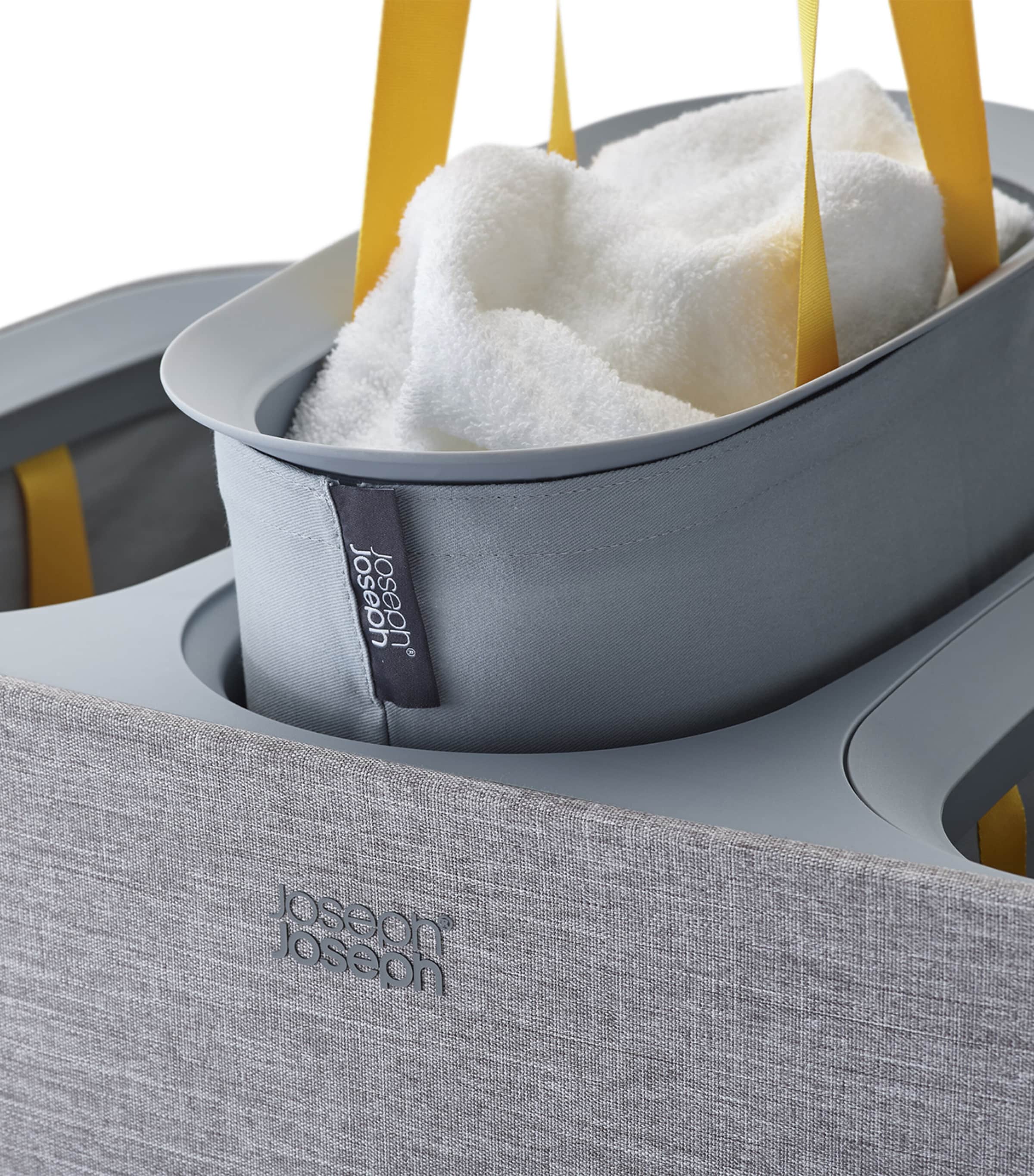 Tota Trio Laundry Basket (90L) GREY Image 3