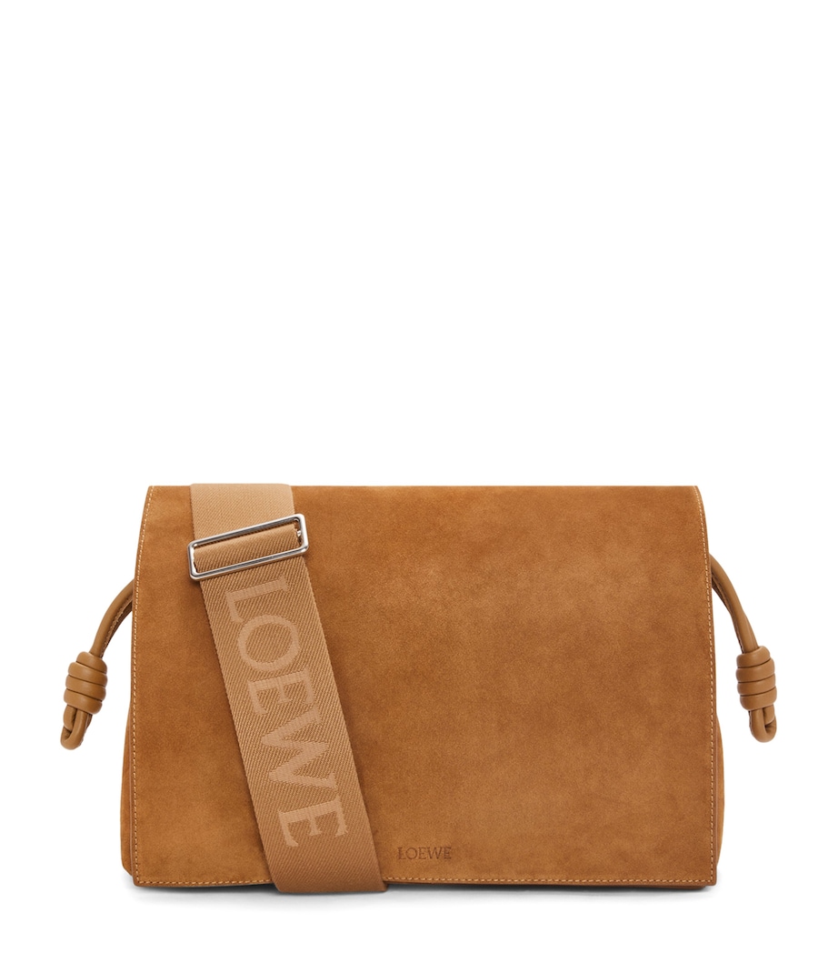 Suede Flamenco Satchel TOBACCO Image 1