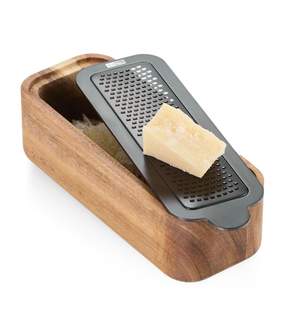 Cole & Mason Cut'n'Serve Fine Rectangular Grater Metalic Image 4