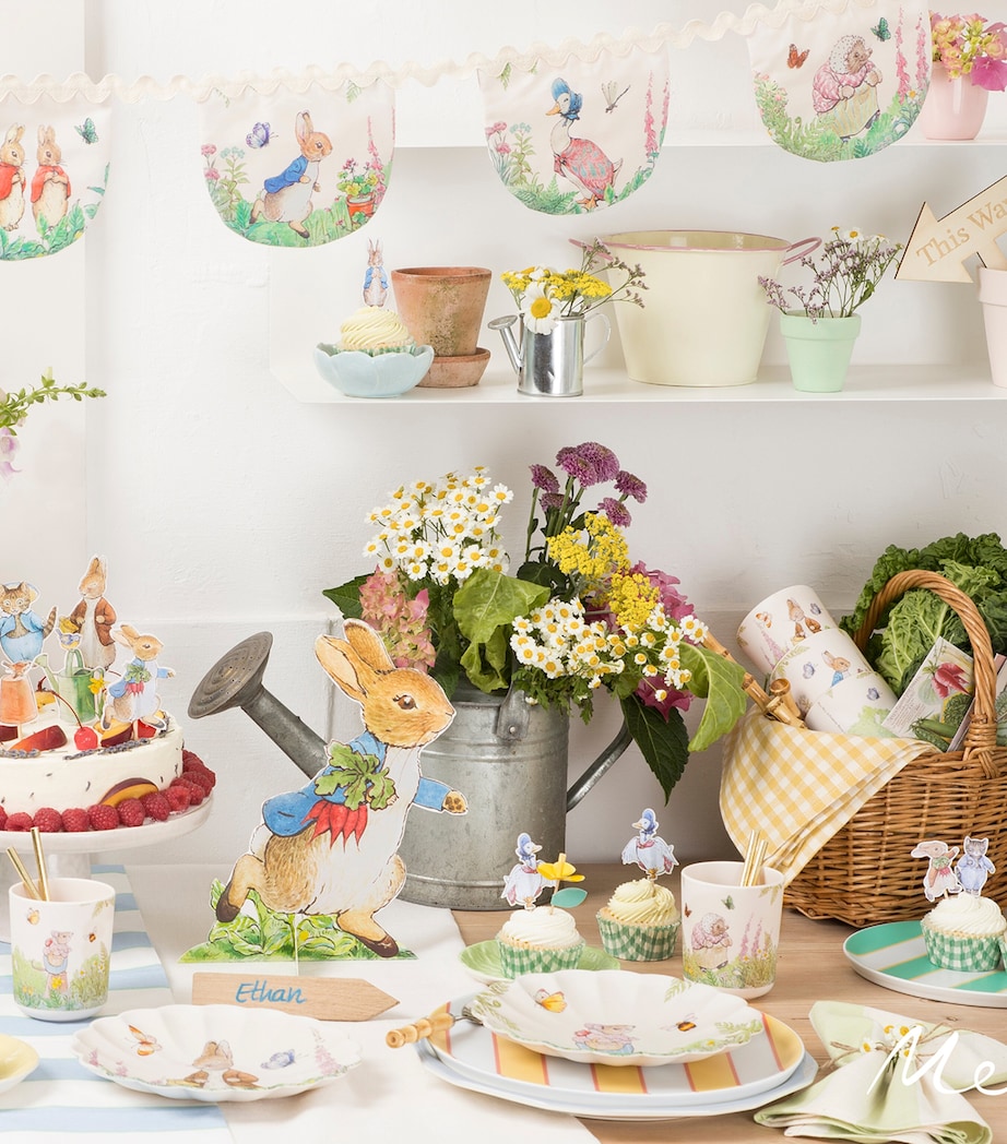 Set of 6 Melamine Peter Rabbit Cups (220ml) MULTI Image 9