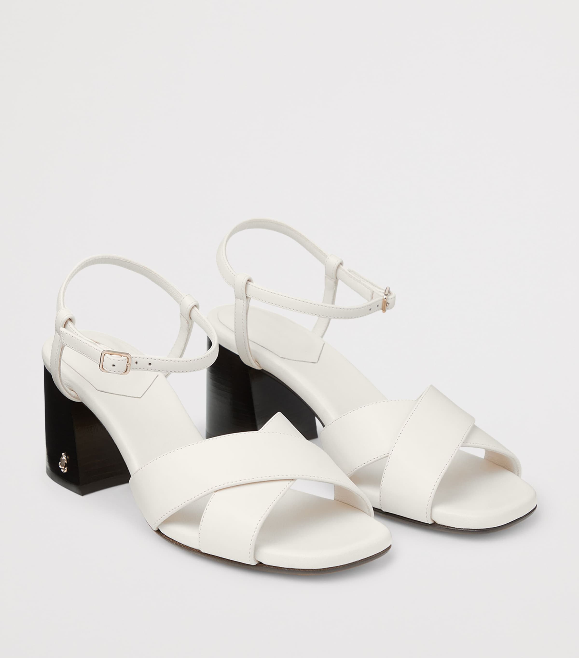 Valla 65 Leather Sandals LATTE Image 5