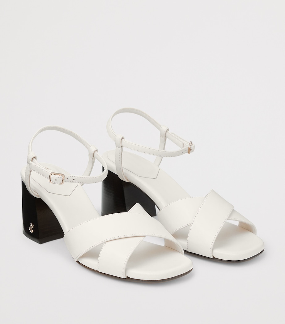 Valla 65 Leather Sandals LATTE Image 5