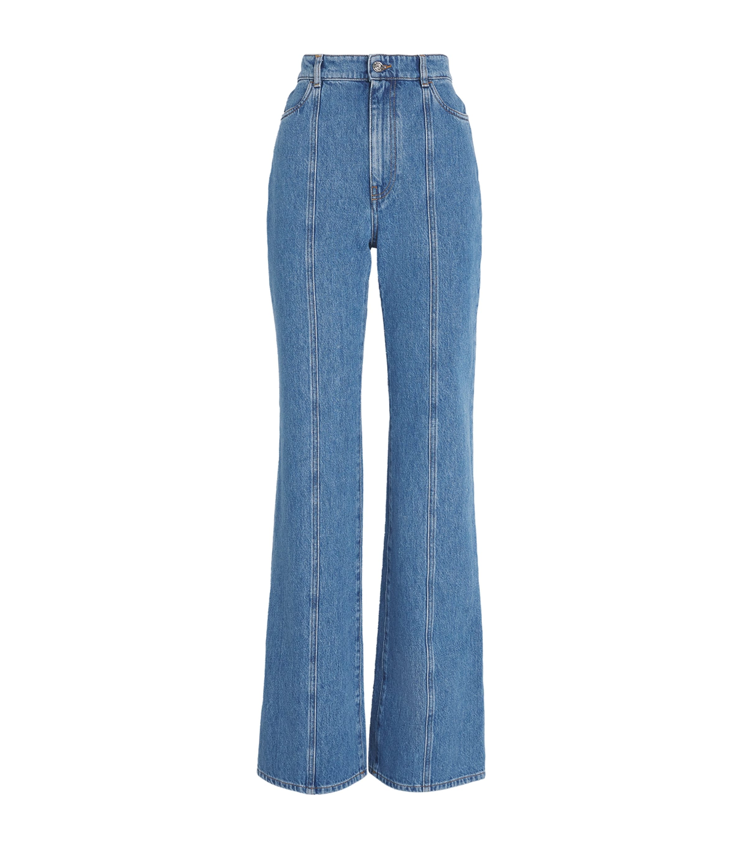 Missoni High-rise Flared Jeans In Blue