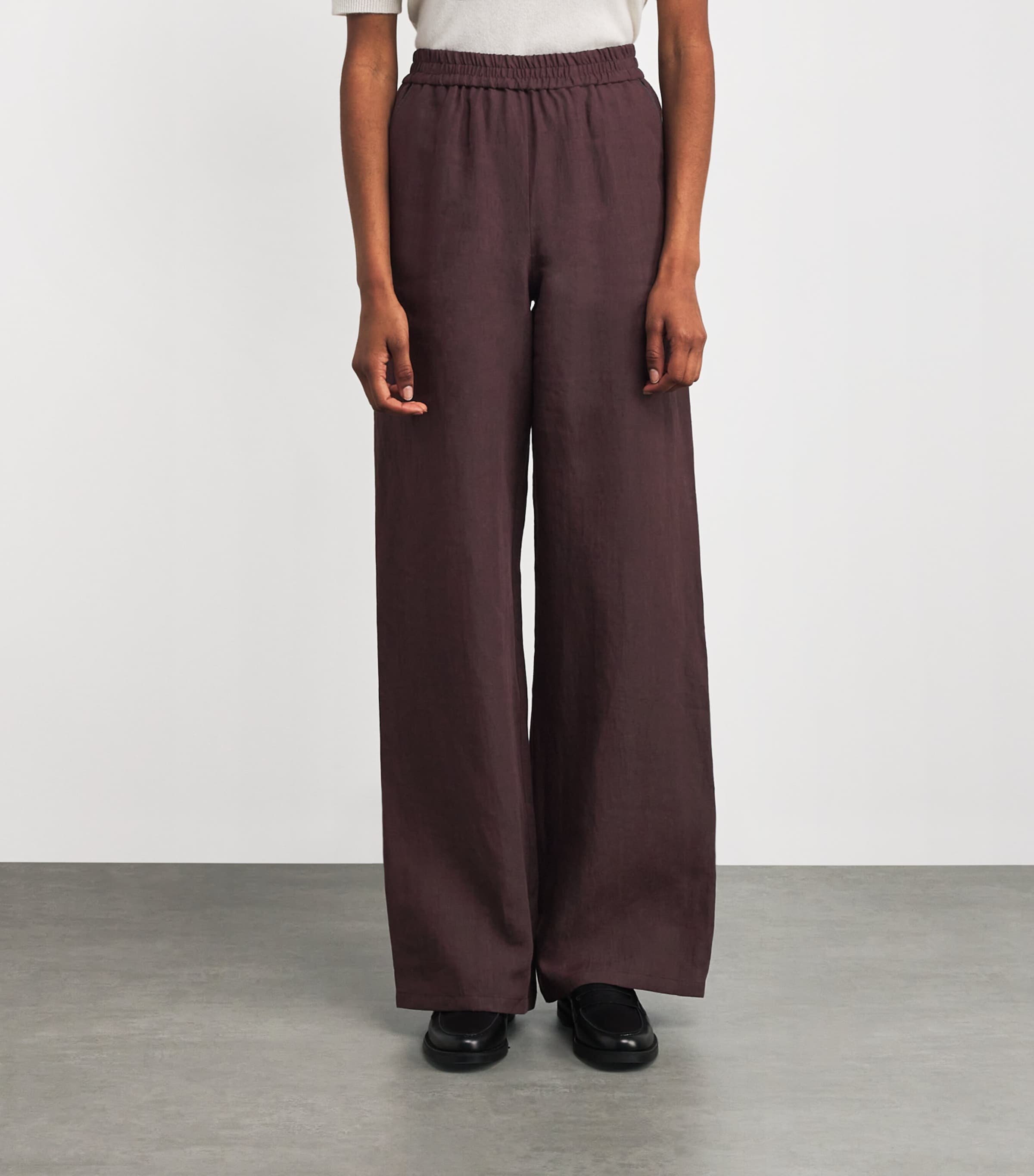 Linen Palazzo Trousers MOSTO Image 3