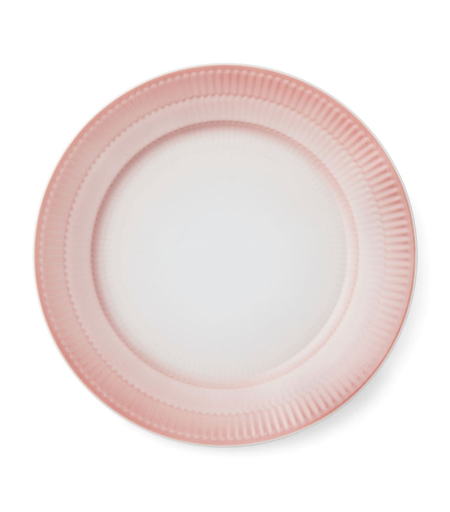 Royal Copenhagen Porcelain Iris Plate (22cm) Coral Image 1