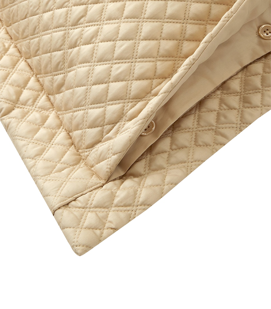 Organic Cotton Sateen Quilted Pillowcase (65cm x 65cm) COASTAL Image 4