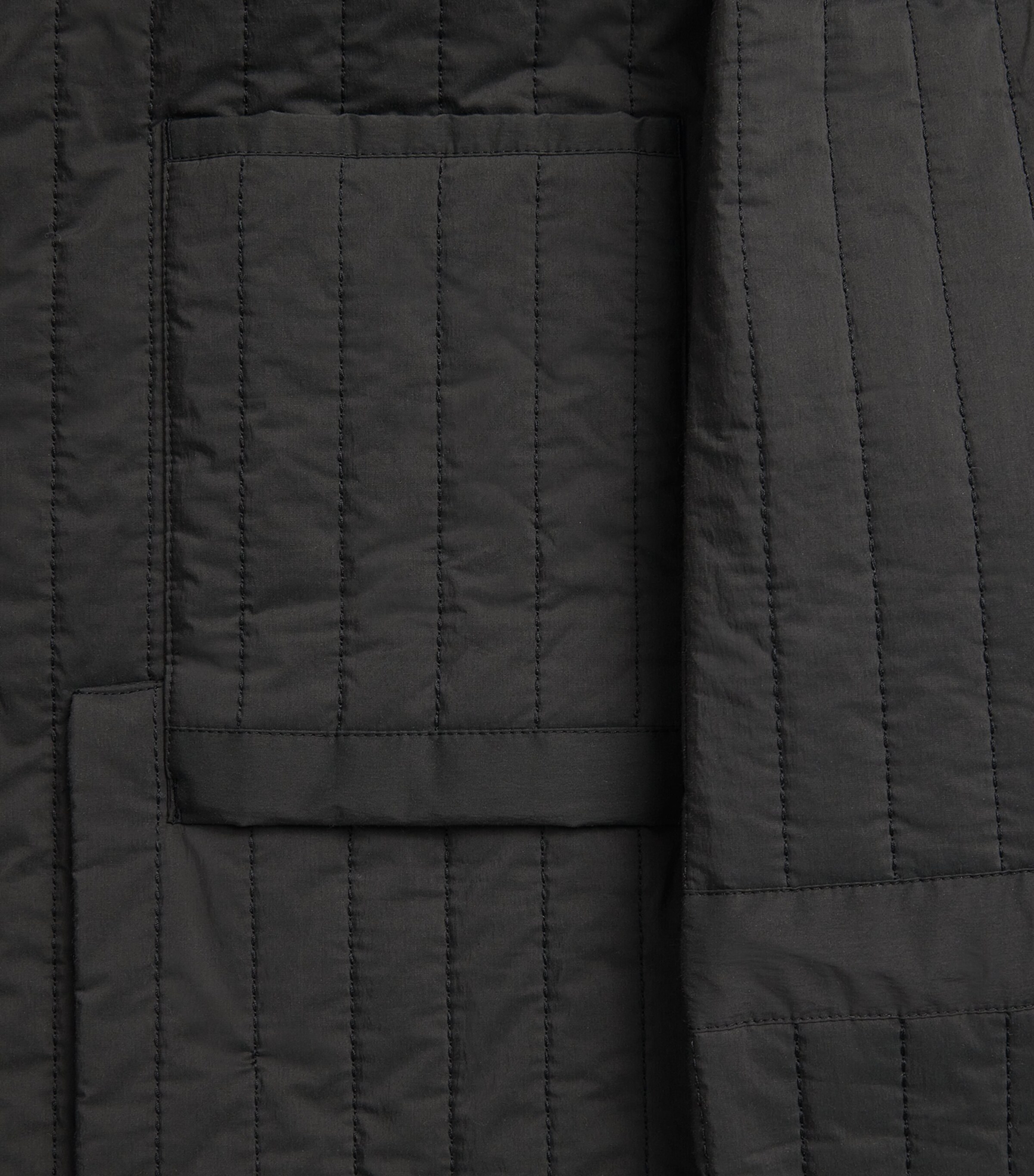 Craig Green Mens Reversible Quilted Worker Jacket Charcoal Image 6