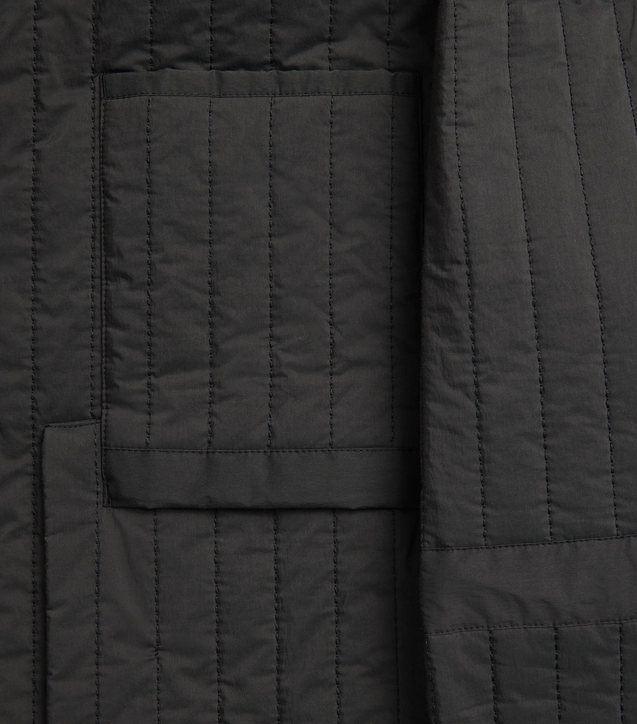 Craig Green Mens Reversible Quilted Worker Jacket Charcoal Image 6